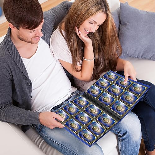 Miniatura 6 de Homotte Carpeta de tarjetas coleccionables compatible con tarjetas Pokémon, carpeta de álbum de tarjetas de 9 bolsillos, 360 tarjetas de juego de