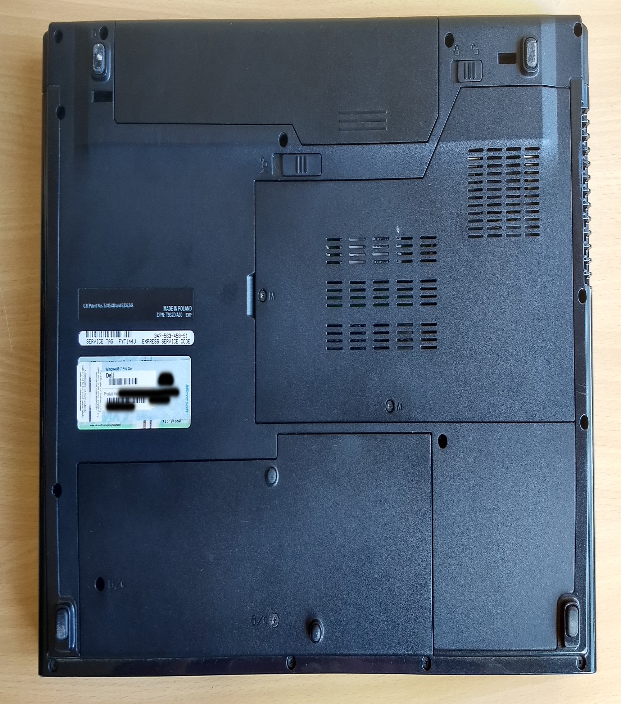 DELL Laptop Vostro 1520, 160 GB HDD, DVD ROM, 2 GB, Core 2