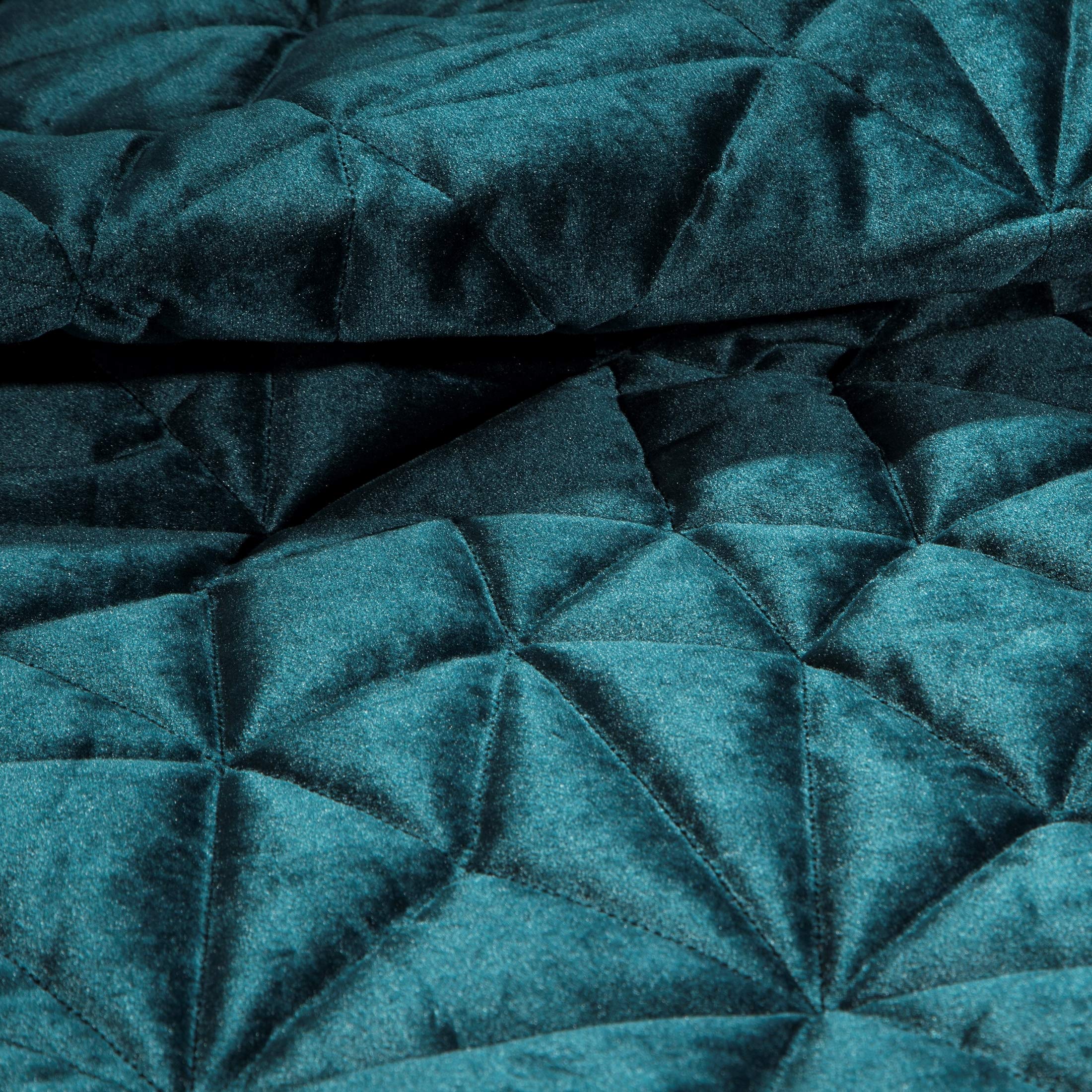 quilt | deken | sprei -reversible - blockprint- l - Duurzame woon- en modeaccessoires van natuurlijke materialen