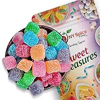 Vista 14 de NY Spice Shop Mini caramelos surtidos de rebanadas de frutas – 1 libra de sabores surtidos – Caramelos de gomita a granel – Gomitas de frutas