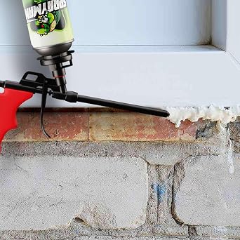 Sprayman Window & Door Expanding Spray Foam - (12x24oz) Low Expansion Polyurethane Spray Foam for Doors, Windows & Walls, Gun Use & Reuseable, Gun&Cleaner NOT Included - 12 Pack