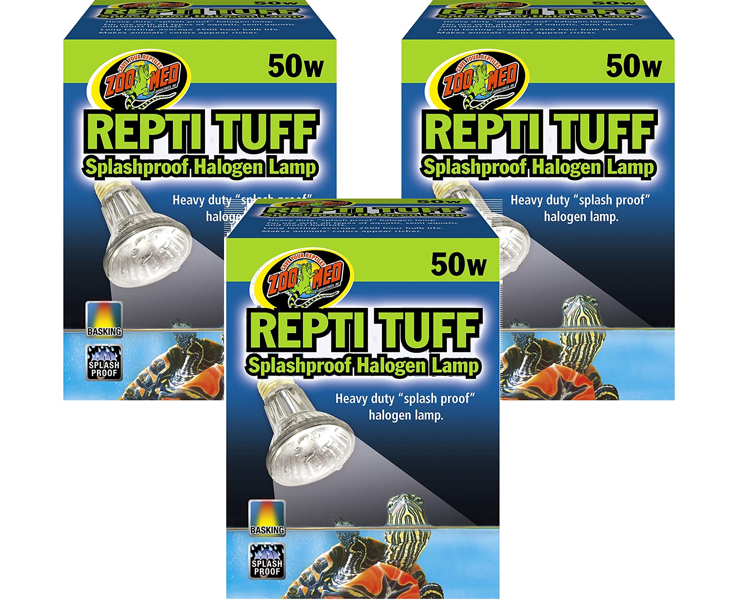 Amazon.com : Zoo Med Repti Tuff Splashproof Halogen Lamps 50 Watts