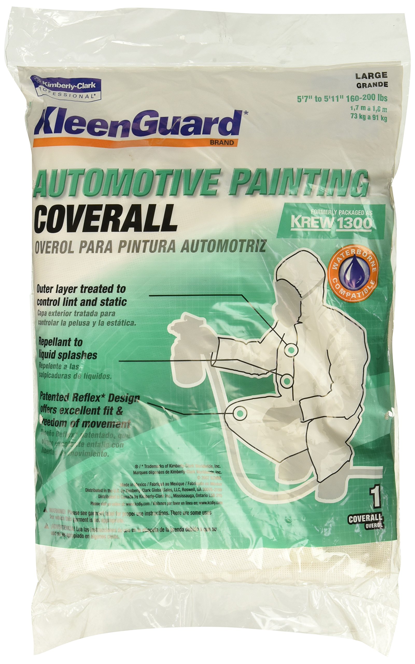 Krew 72213 Large Hooded Paint Suit