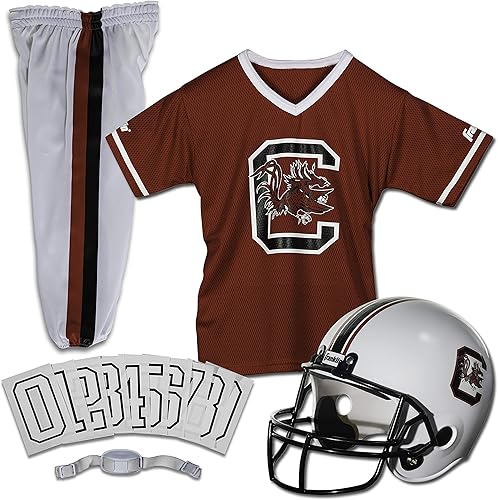 Miniatura 80 de Franklin Sports NCAA - Conjunto de casco de fútbol americano universitario + camiseta - Conjunto de disfraz de uniforme de equipo de la NCAA