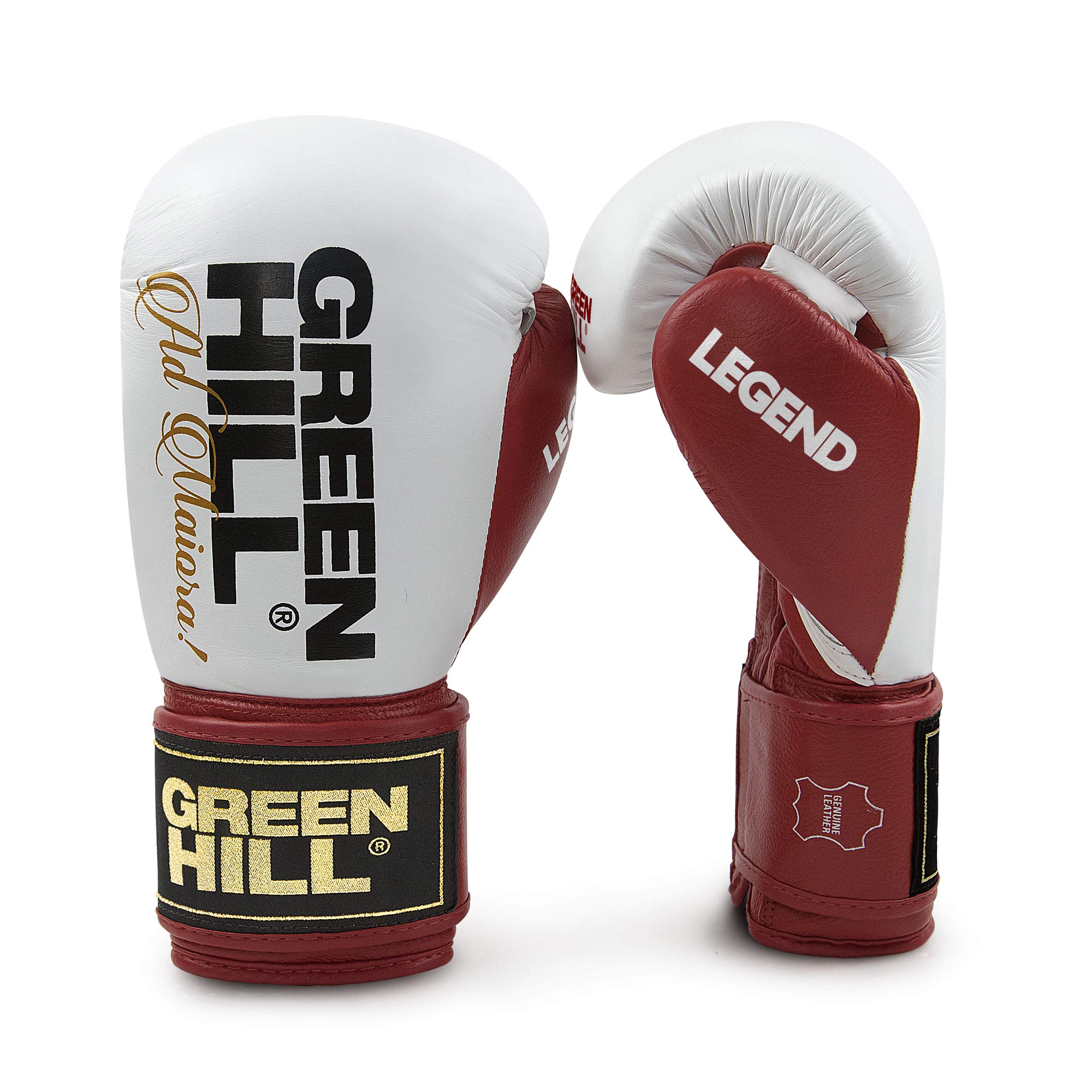 Green Hill Legend Guanti da Boxe Pelle Pugilato