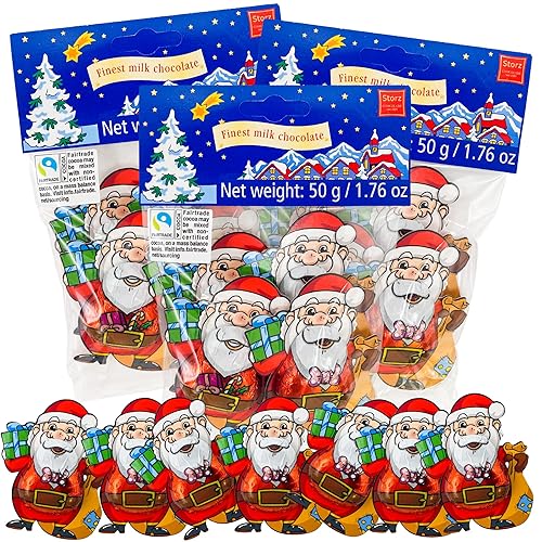 Dulces de chocolate con leche en forma de elfo navideño, rellenos de calcetines, regalos de fiesta temática, rellenos de regalos y más, paquete de