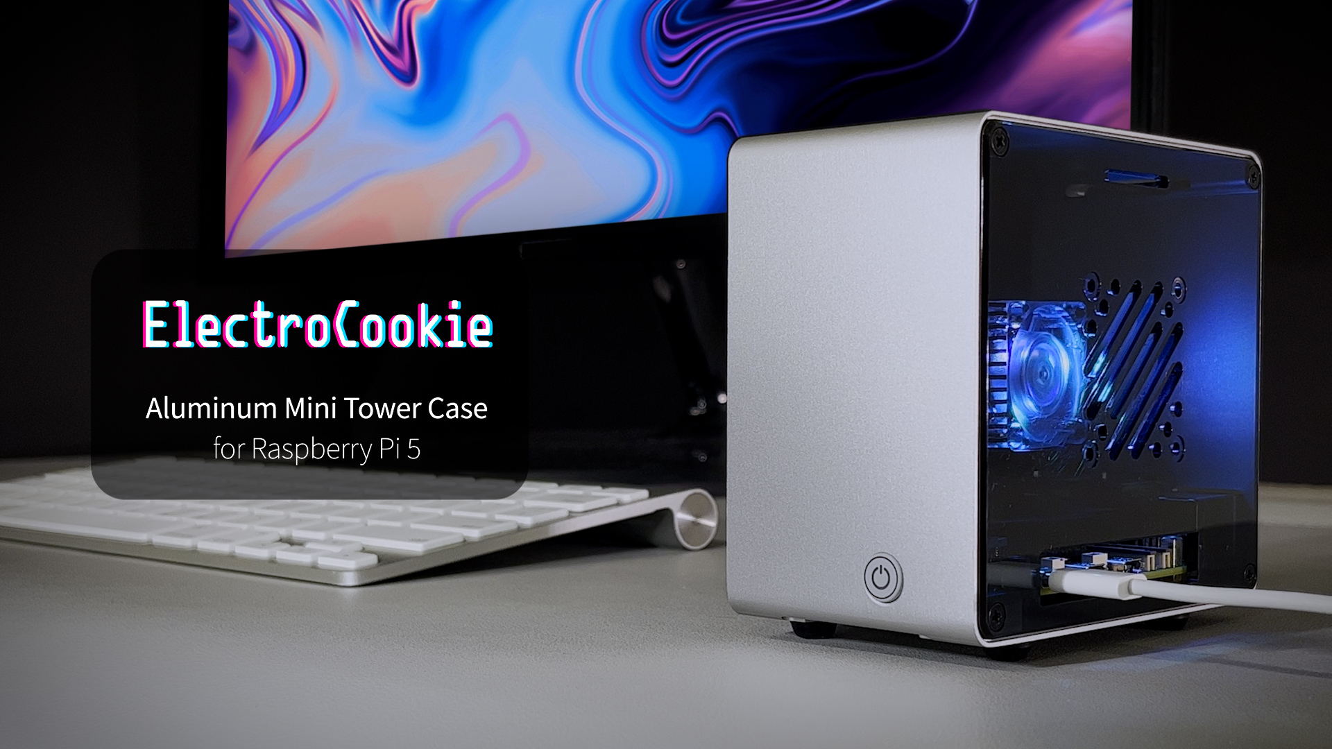 Amazon.com: ElectroCookie Raspberry Pi 5 Case, Aluminum Mini Tower