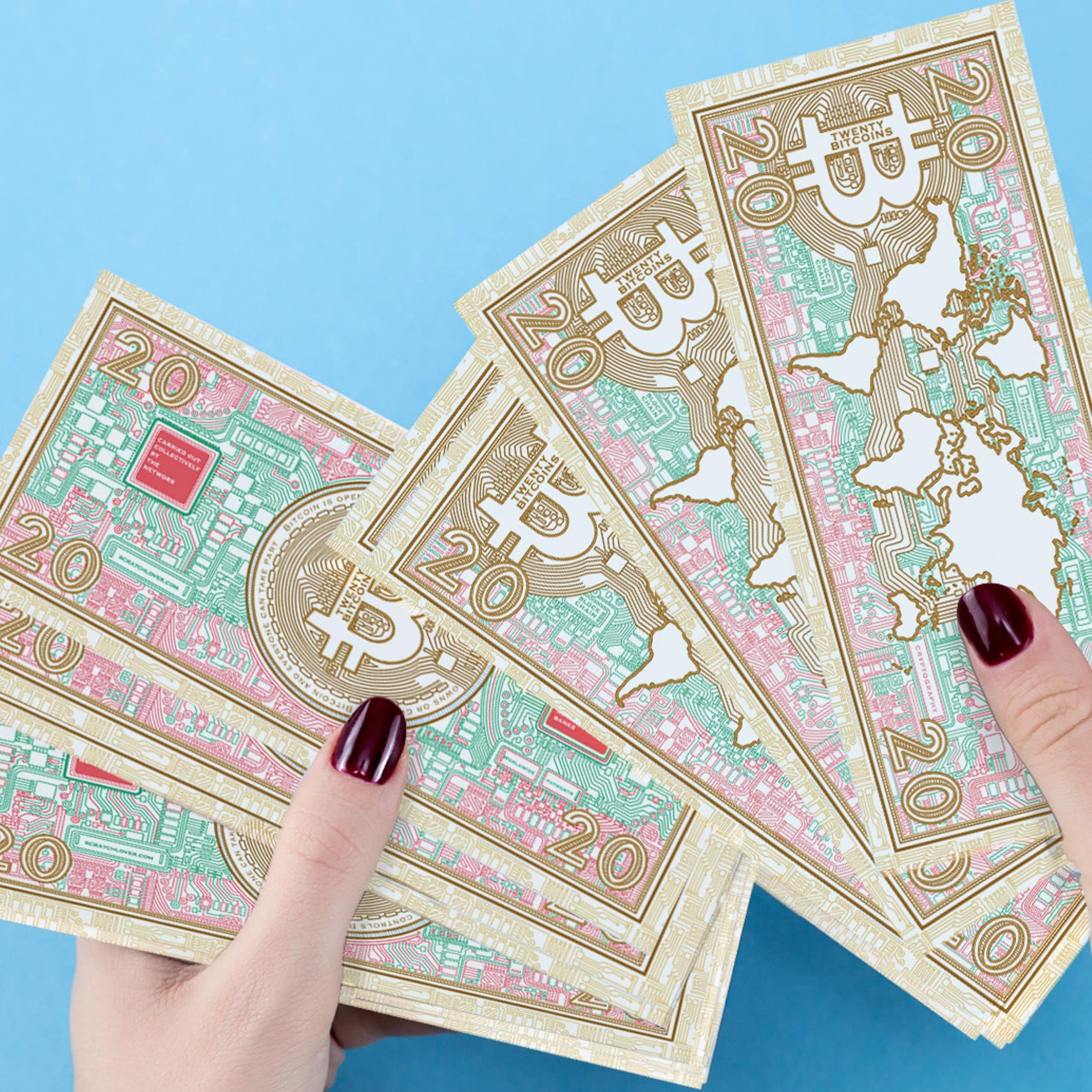 Scratch Lover Bitcoin Cash 100 x 20 BTC para ile oynamak için - mutlak  yenilik : Amazon.com.tr: Oyuncak