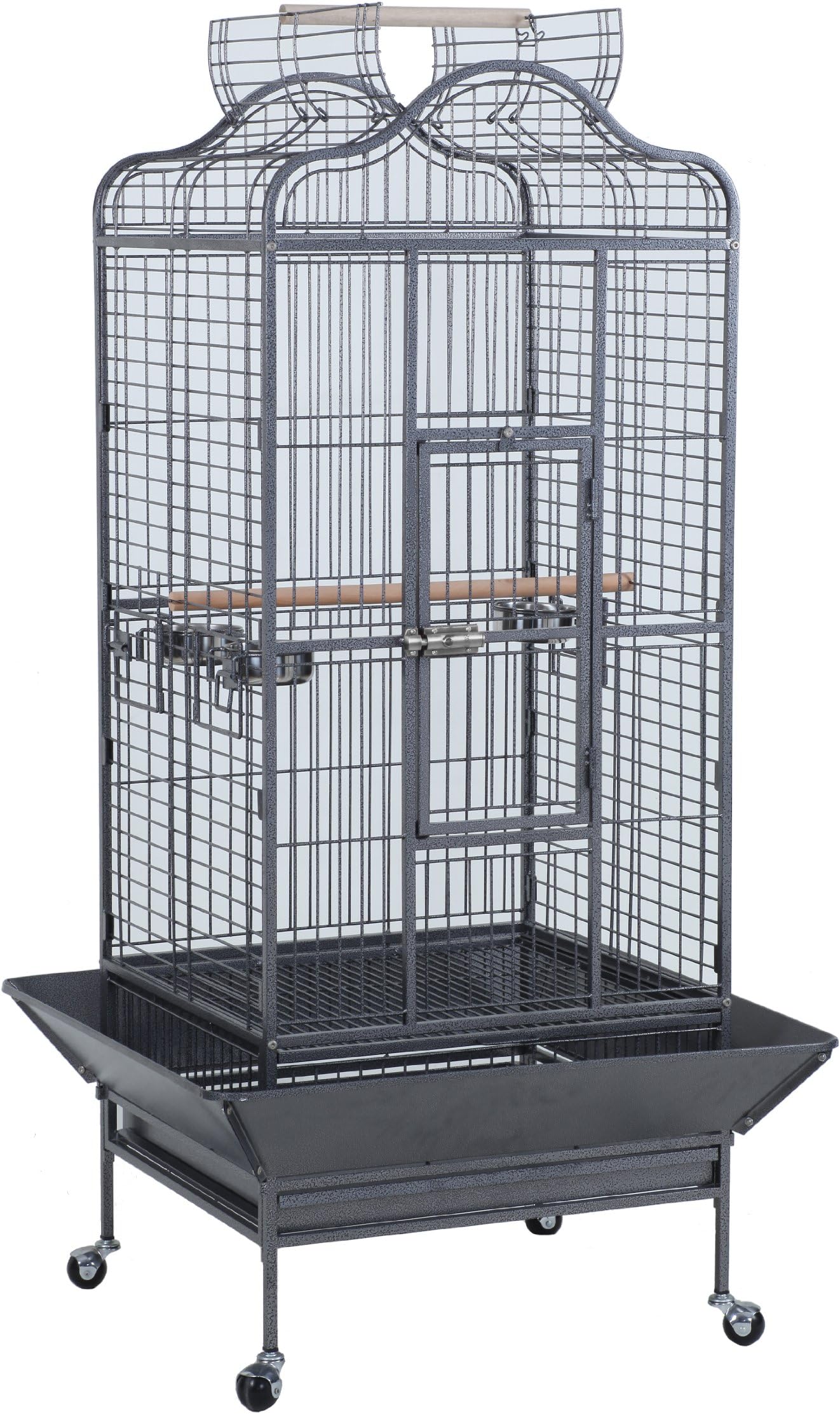 Skyline cages Eagle Parrot Cage Open Top Perc Antique, 77 x 156 x 82 cm