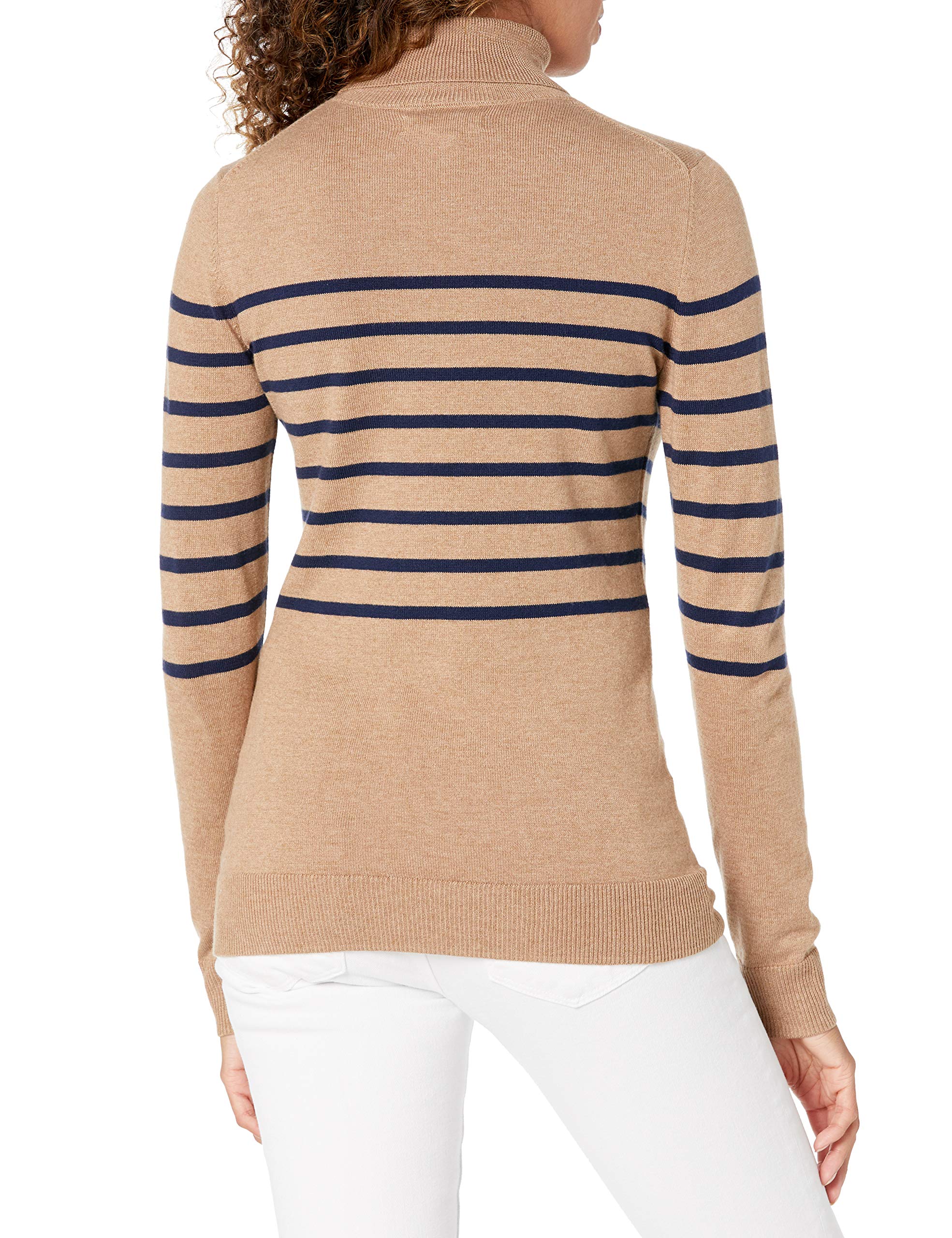 Amazon Essentials Maglione A Collo Alto E Maniche Lunghe Leggero con vestibilità Classica (Taglie Forti Disponibili) Donna