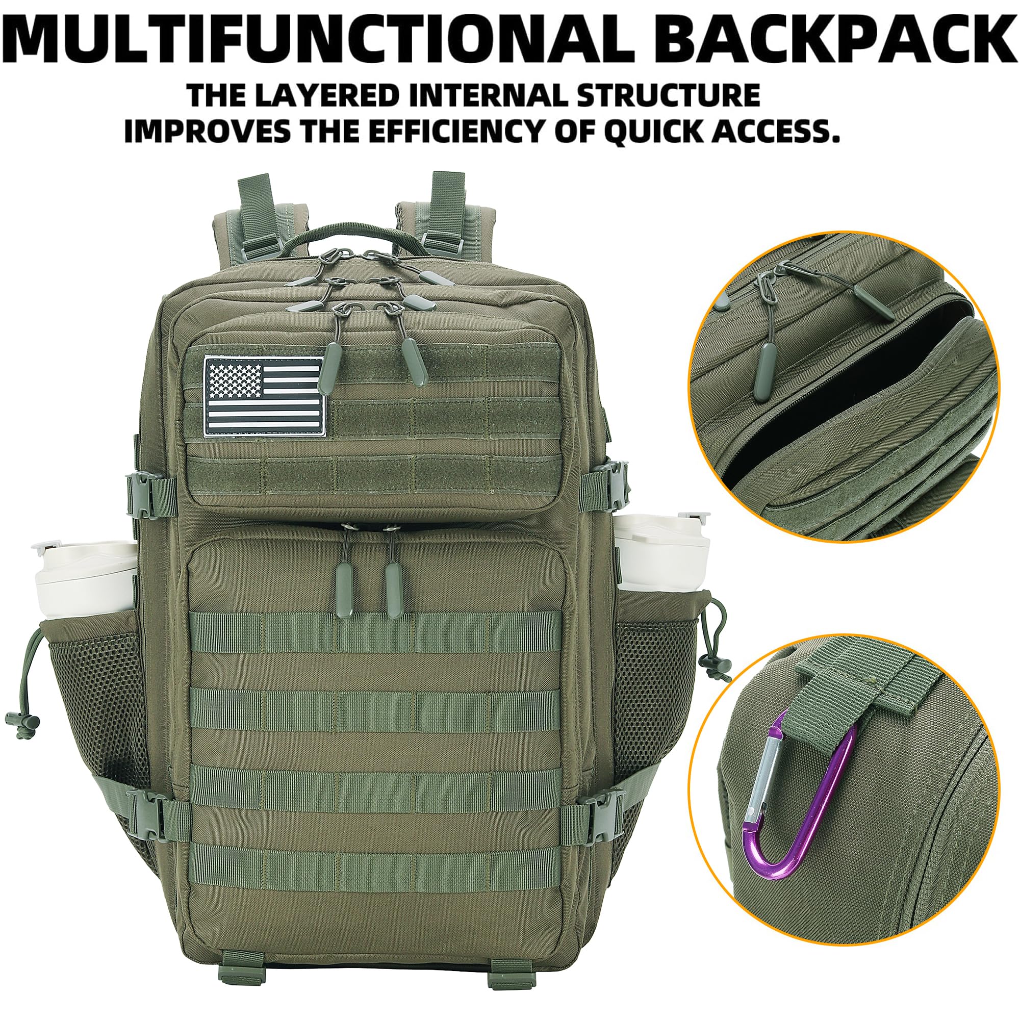 Lovelinks21 1321 1321 Unisex Erwachsener (Packung mit 1), Militärgrün, L