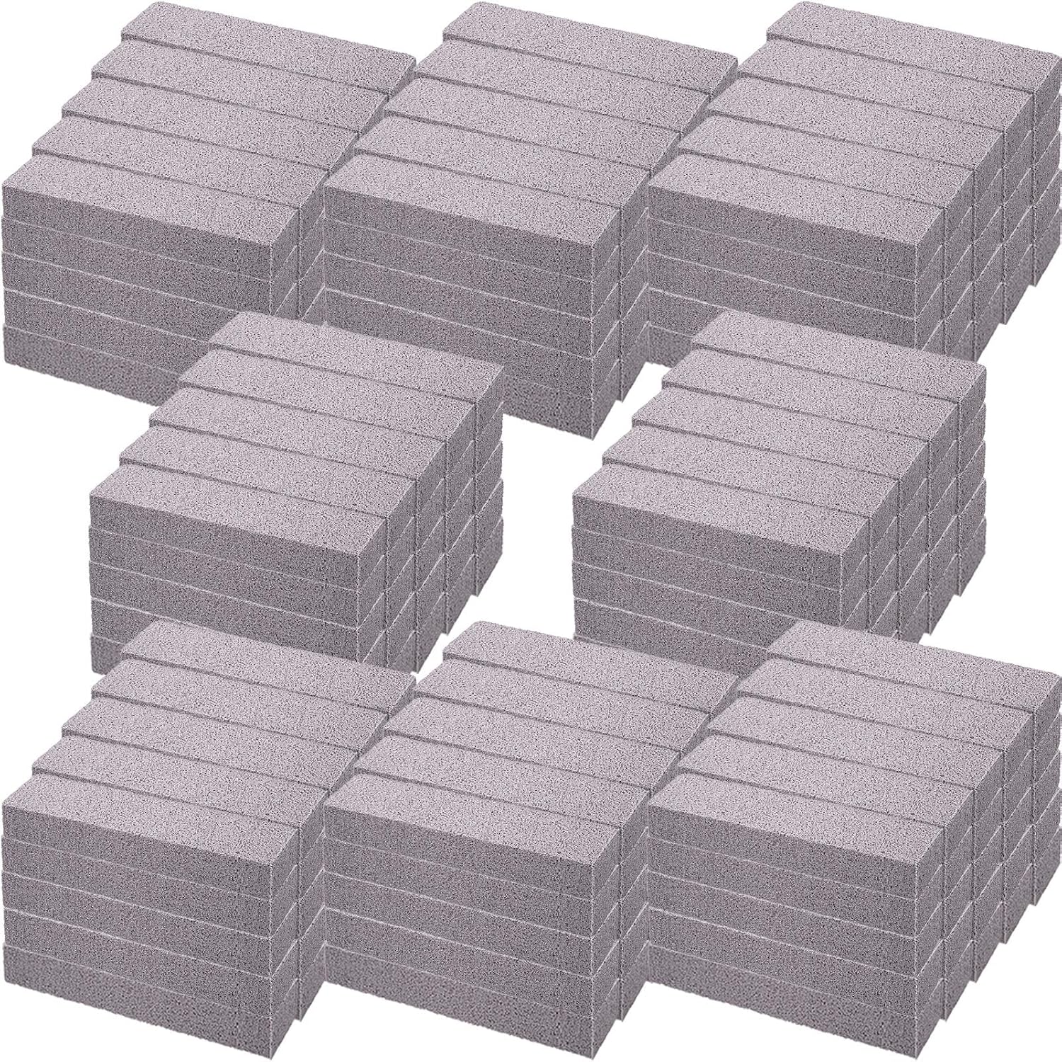 Chinco 150 Packs Pumice Stick for Cheaning, Pumice Scouring Stone Pad Removing Stain Grime Without Leaving Scratches for Kitchen Oven Stove Home Bathroom Toilet Pool House Cleaning Supplies