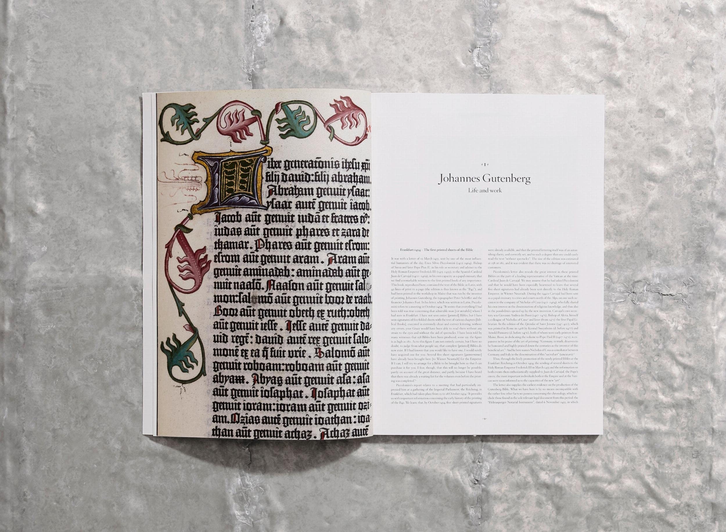 Die Gutenberg-Bibel von 1454