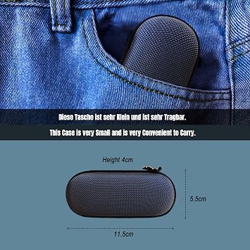 Case Compatible with Beurer BR 60 BR 90 BR 10 Insect Bite Healer Portable Hard Travel Case Cover Case Only Bag Without Insect Bite Healer, Black