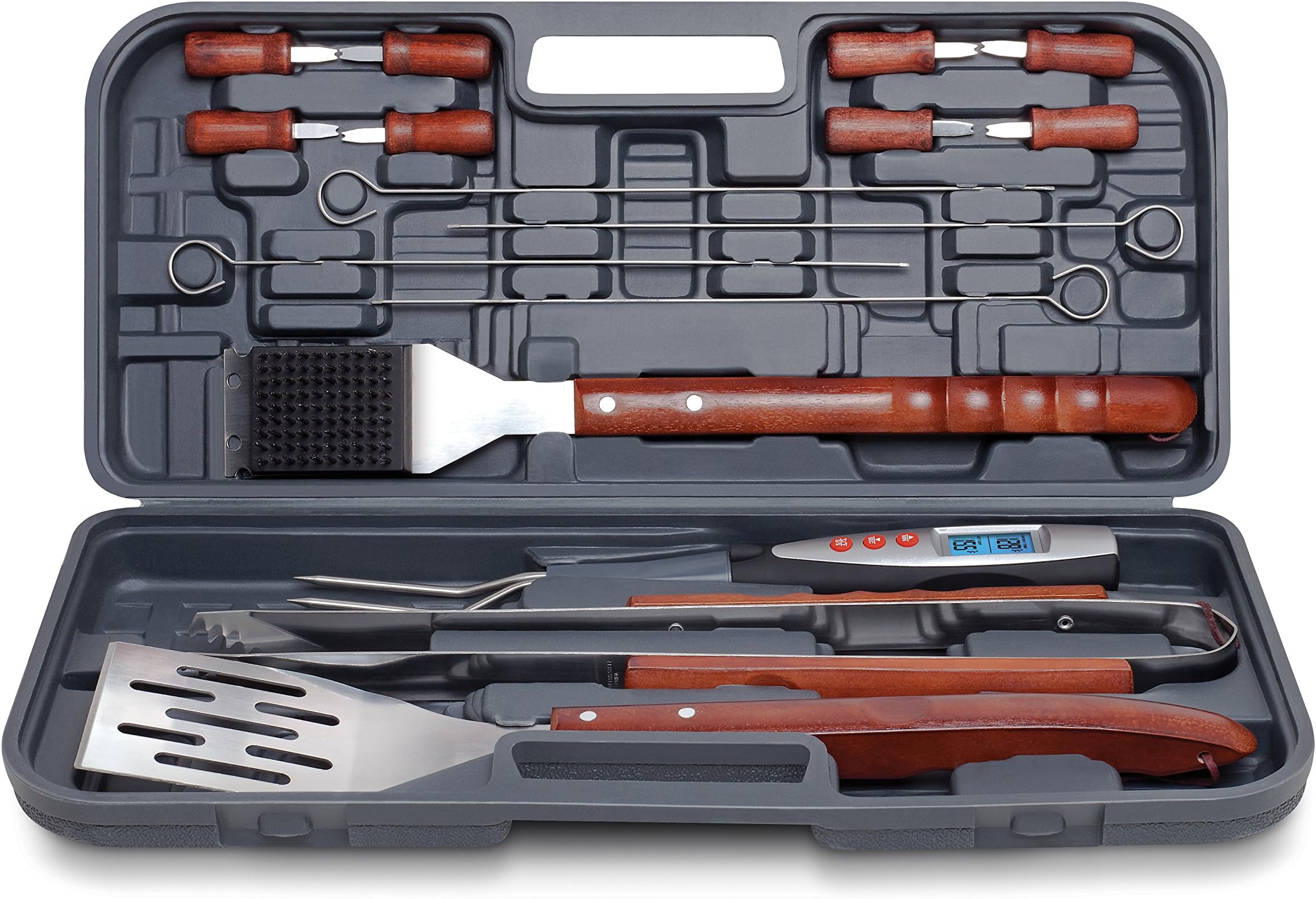 17 Piece Grilling Tool Set