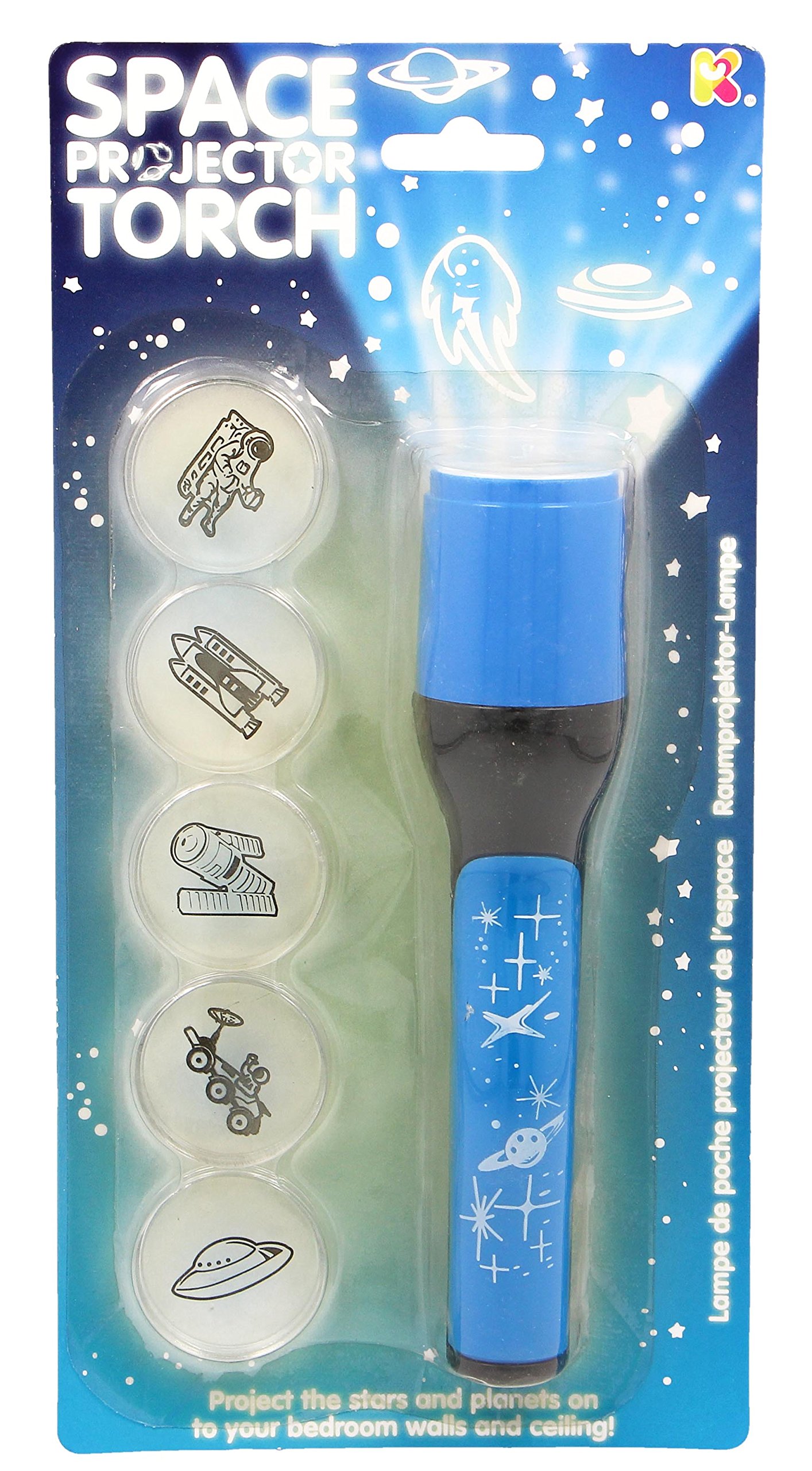 Fun Present for Boys & Girls - Space Projector Torch Ages 5+
