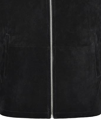 Men's Real Leather Jacket 100% Suede New Classic Fashion Casual Biker Style 5917