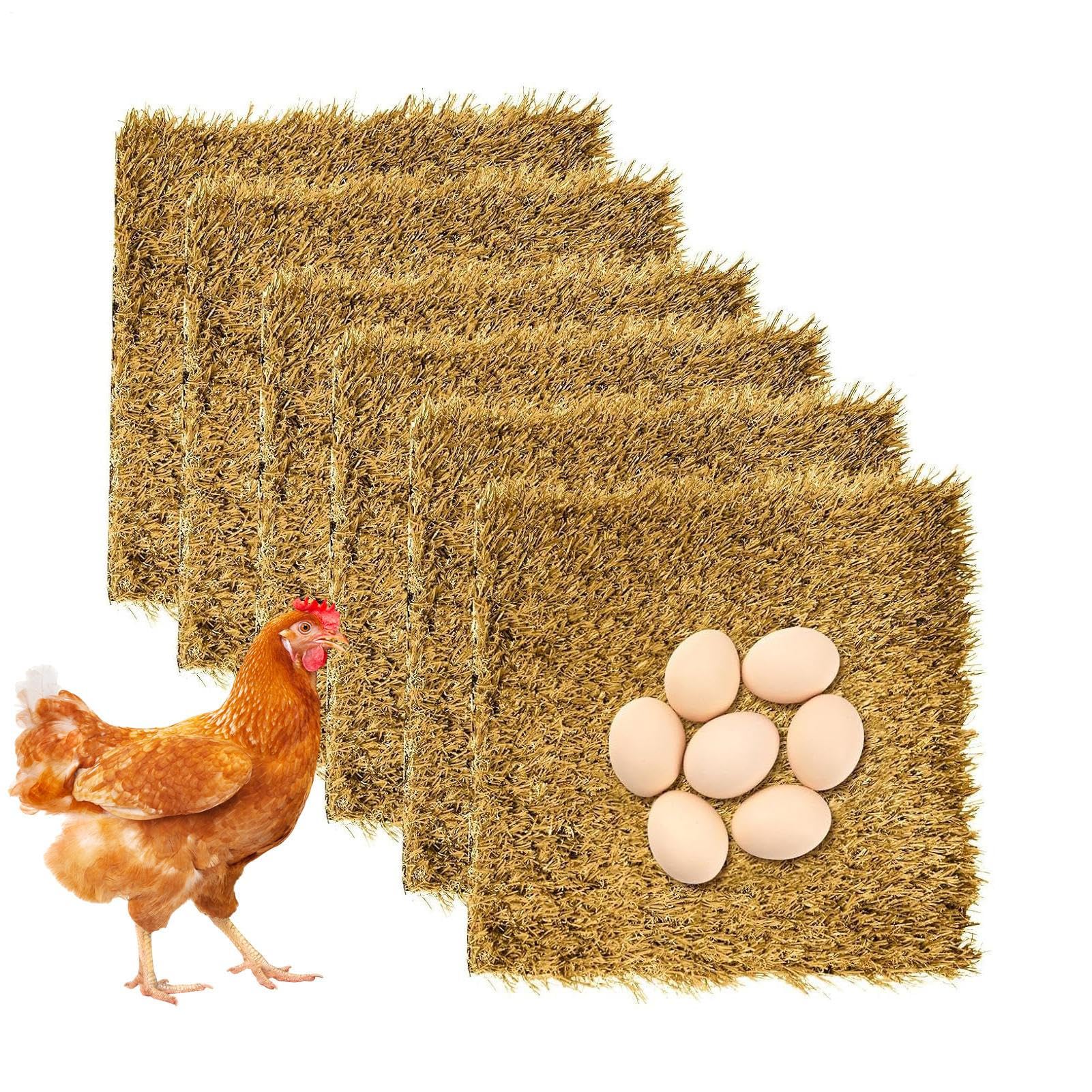 Tapis de nidification lavable pour poulailler et ponte de volailles de ferme