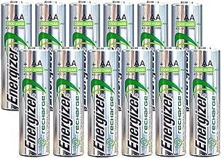 Energizer AA Rechargeable batteries NiMH 2300 mAh 1.2V NH15 - 12 Count