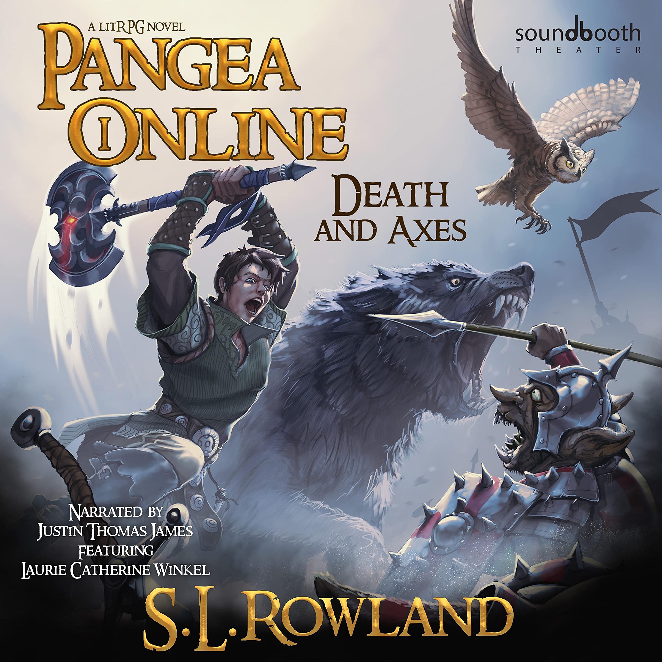 Cover art for Pangea Online: Death and Axes: A LitRPG Novel