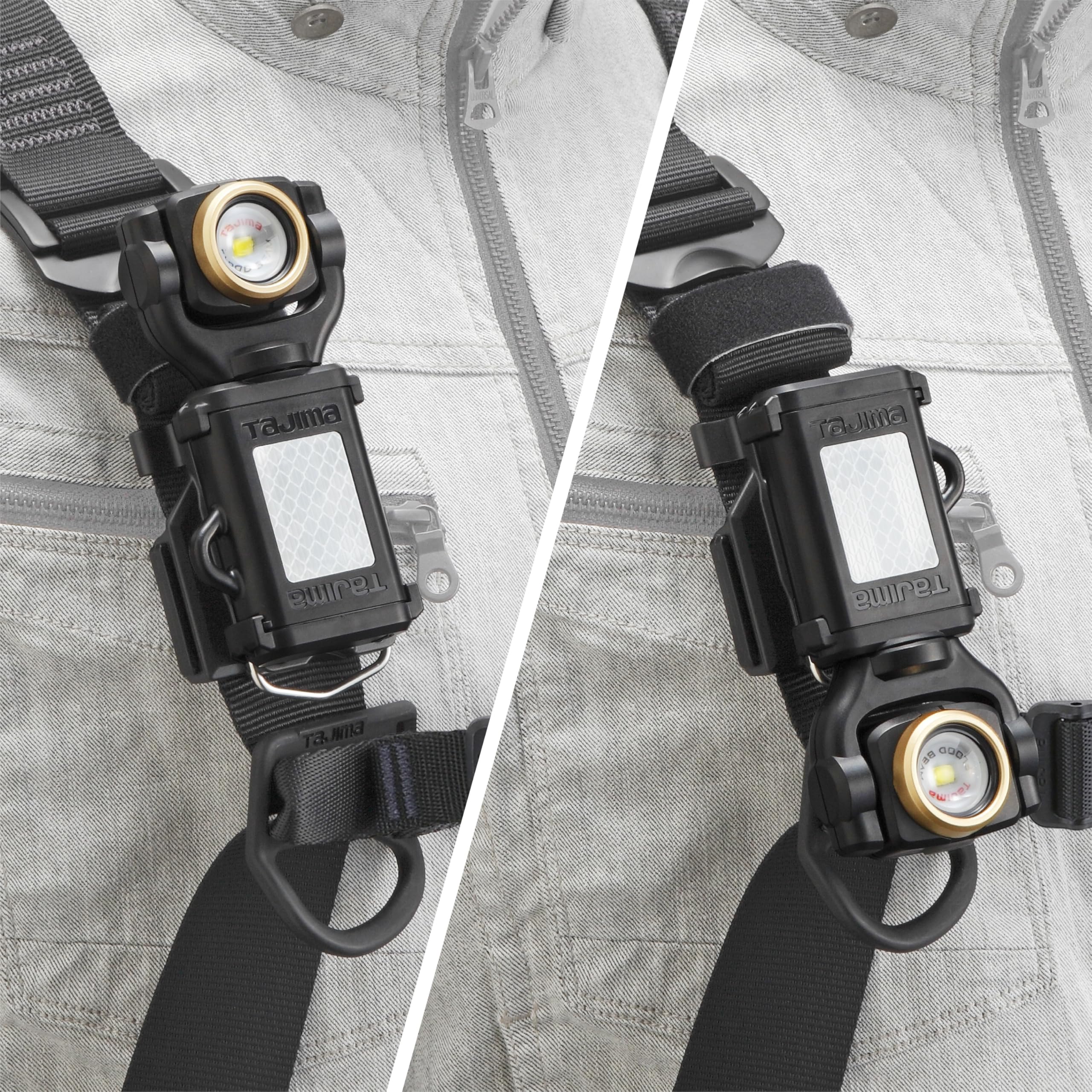 Tajima Detachable Safety System, Detachable SAFF LED Light, Support Vertical Belt, Strong Neodymium Magnet - Image 4