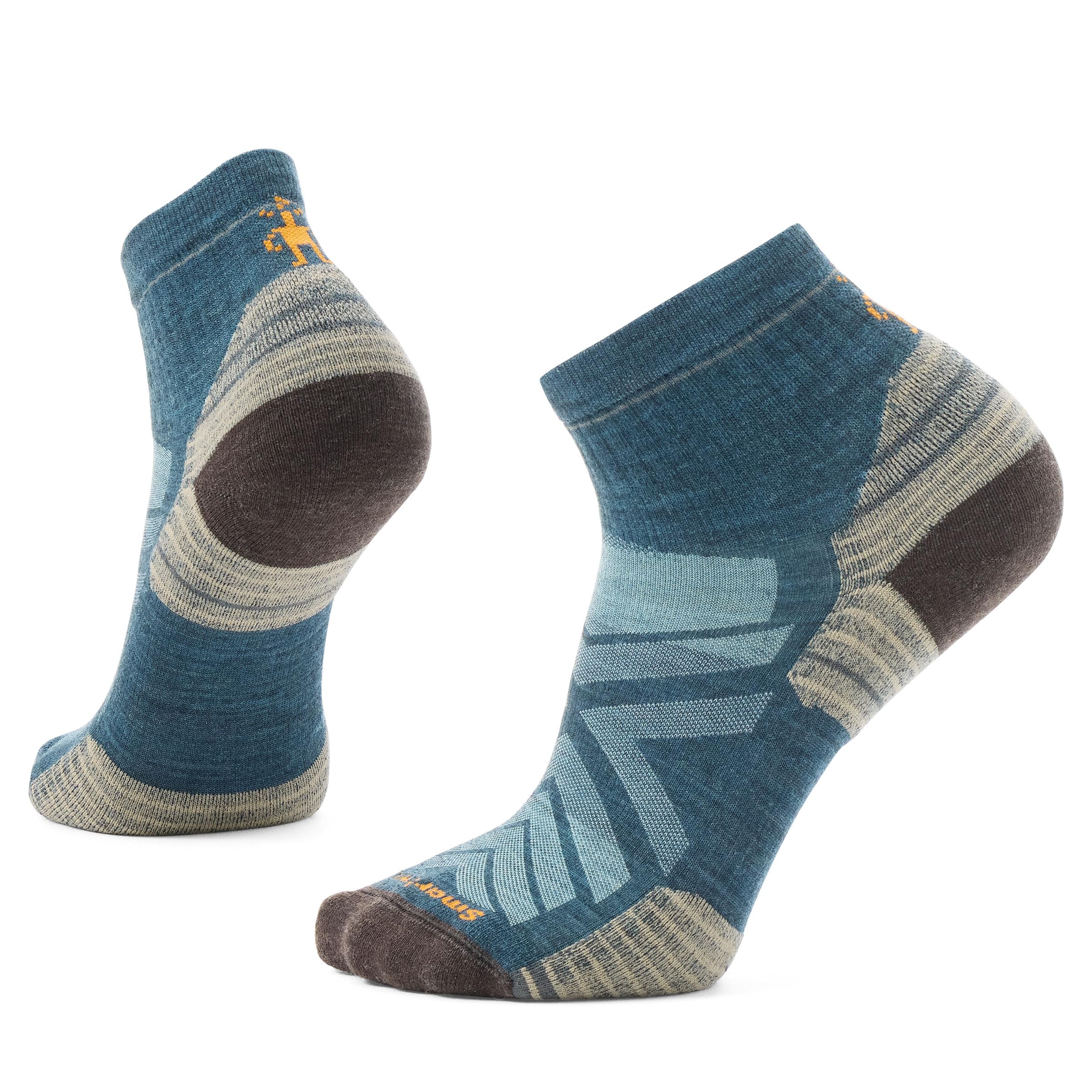 Smartwool Men's Hike Targeted Cushion Ankle Socks, Twilight Blue, Medium