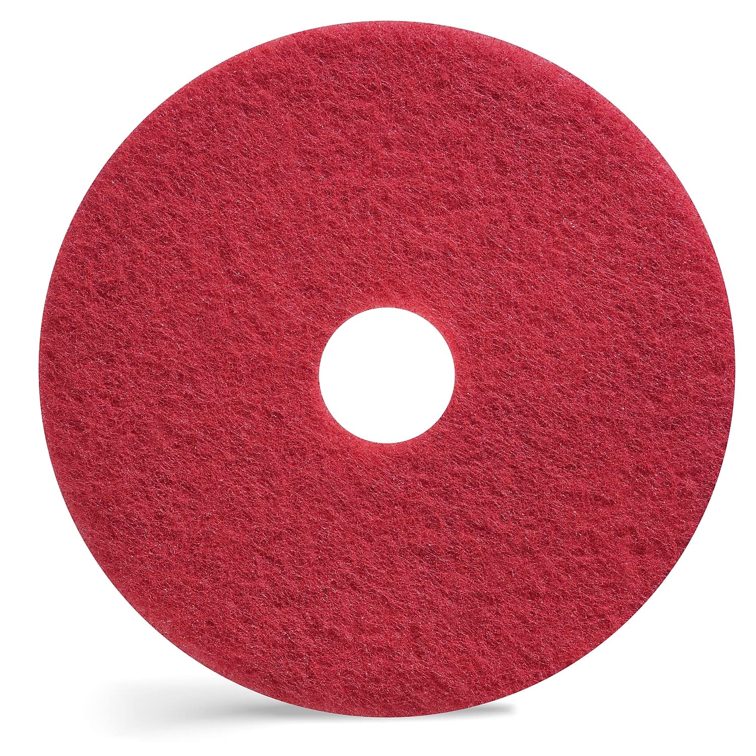 Staples 663604 Buffing Floor Pad Red 17 In