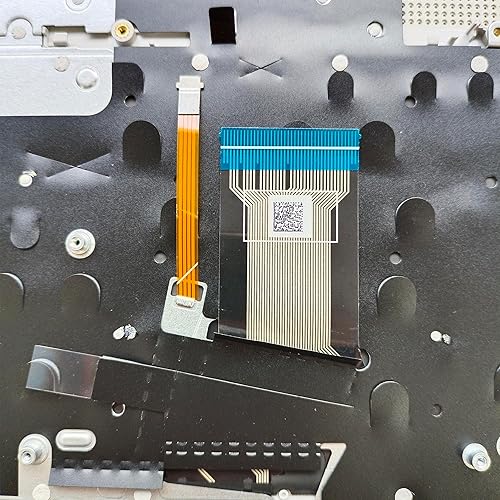 Miniatura 7 de LTPRPTS Reemplazo de la caja superior del ordenador portátil Palmrest retroiluminado parte del montaje del teclado para HP 17-CN 17-CP17T-CN 17Z-CP