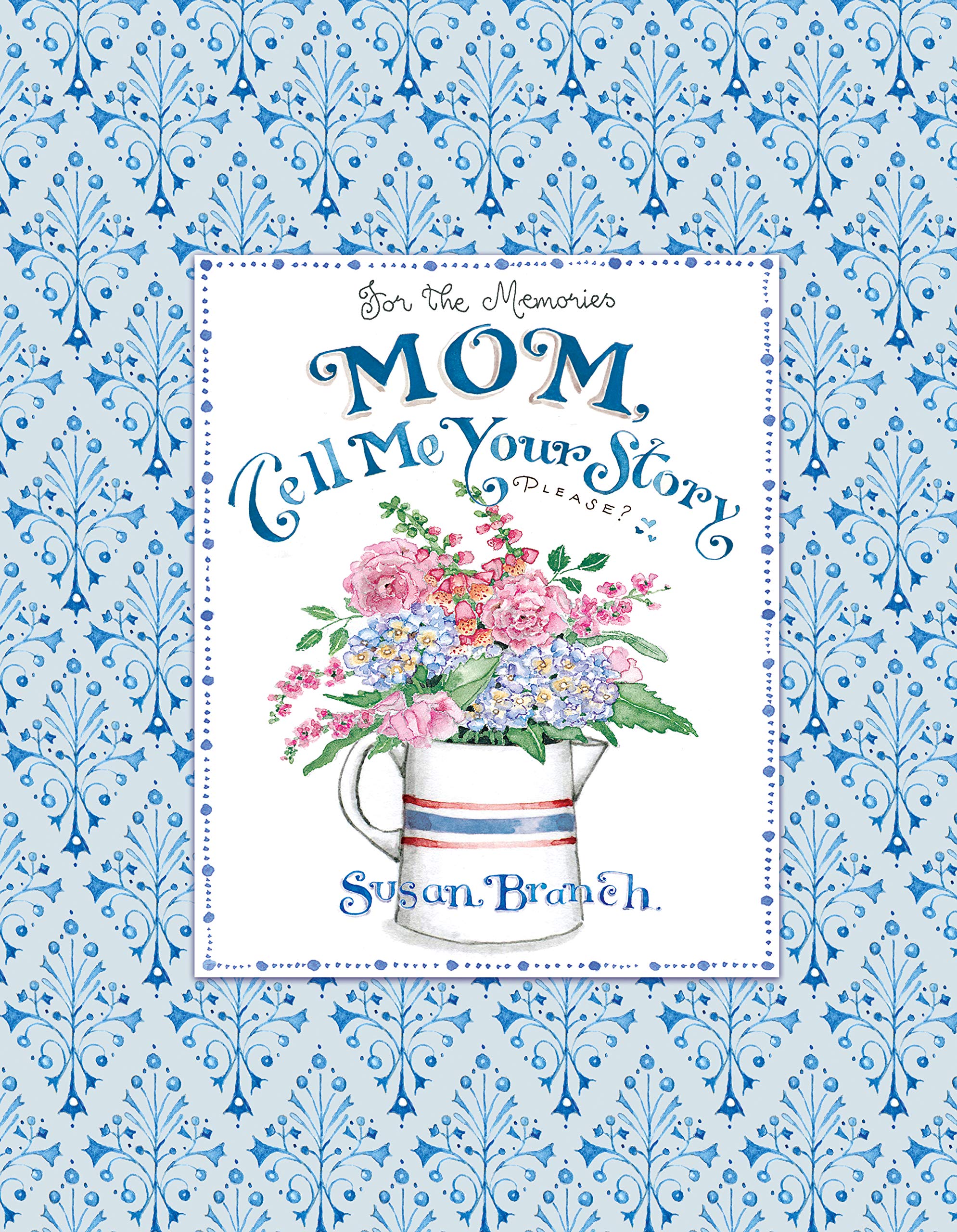 Mom Tell me Your Story - Keepsake Journal (Blue)