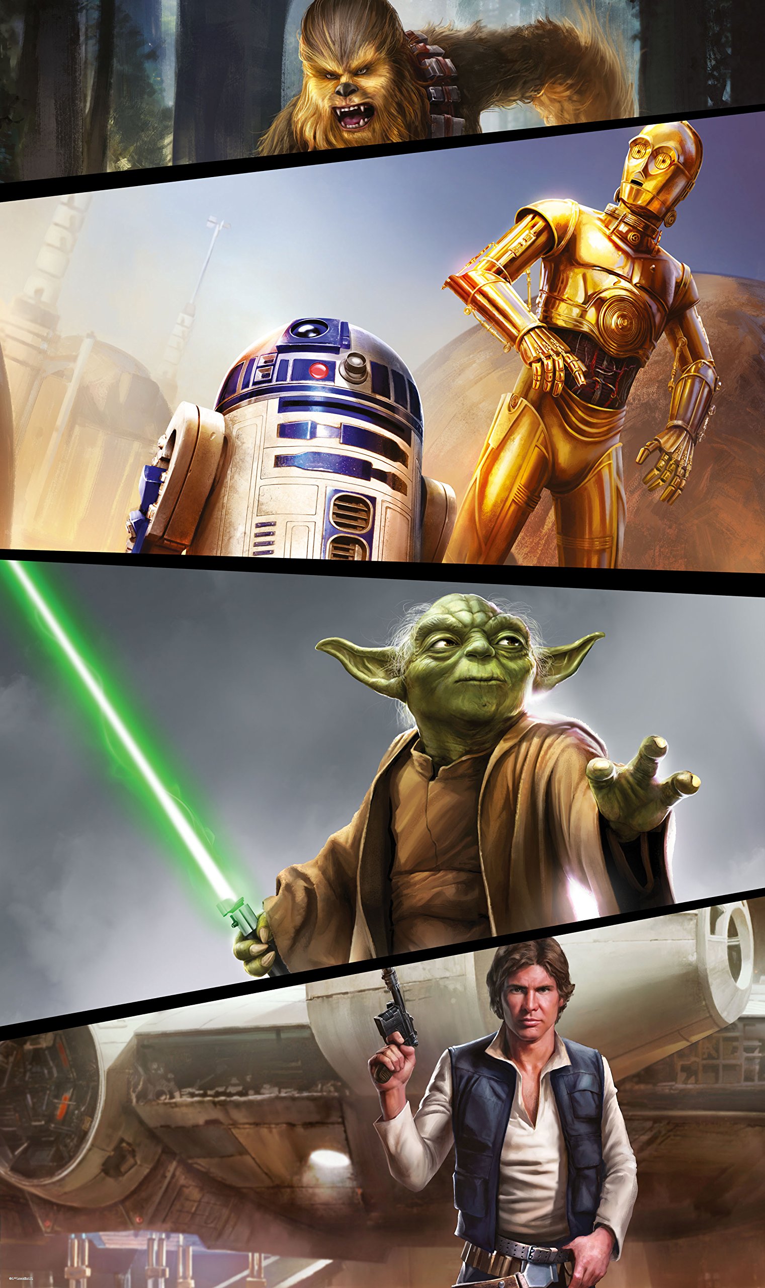 Komar Multi-Colour Vd-026 "Moments Rebels" Star Wars Wallpaper