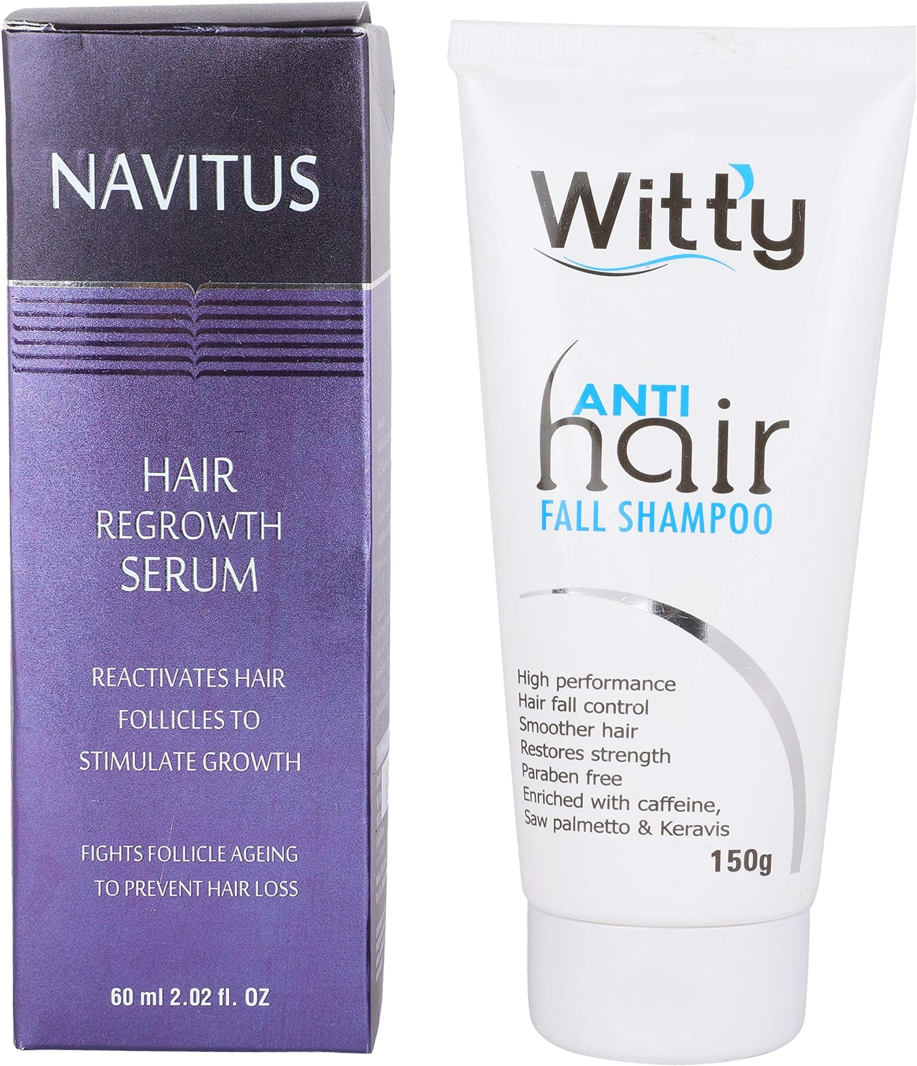 Hair treatment kit - anti hair fall (shampoo+serum)