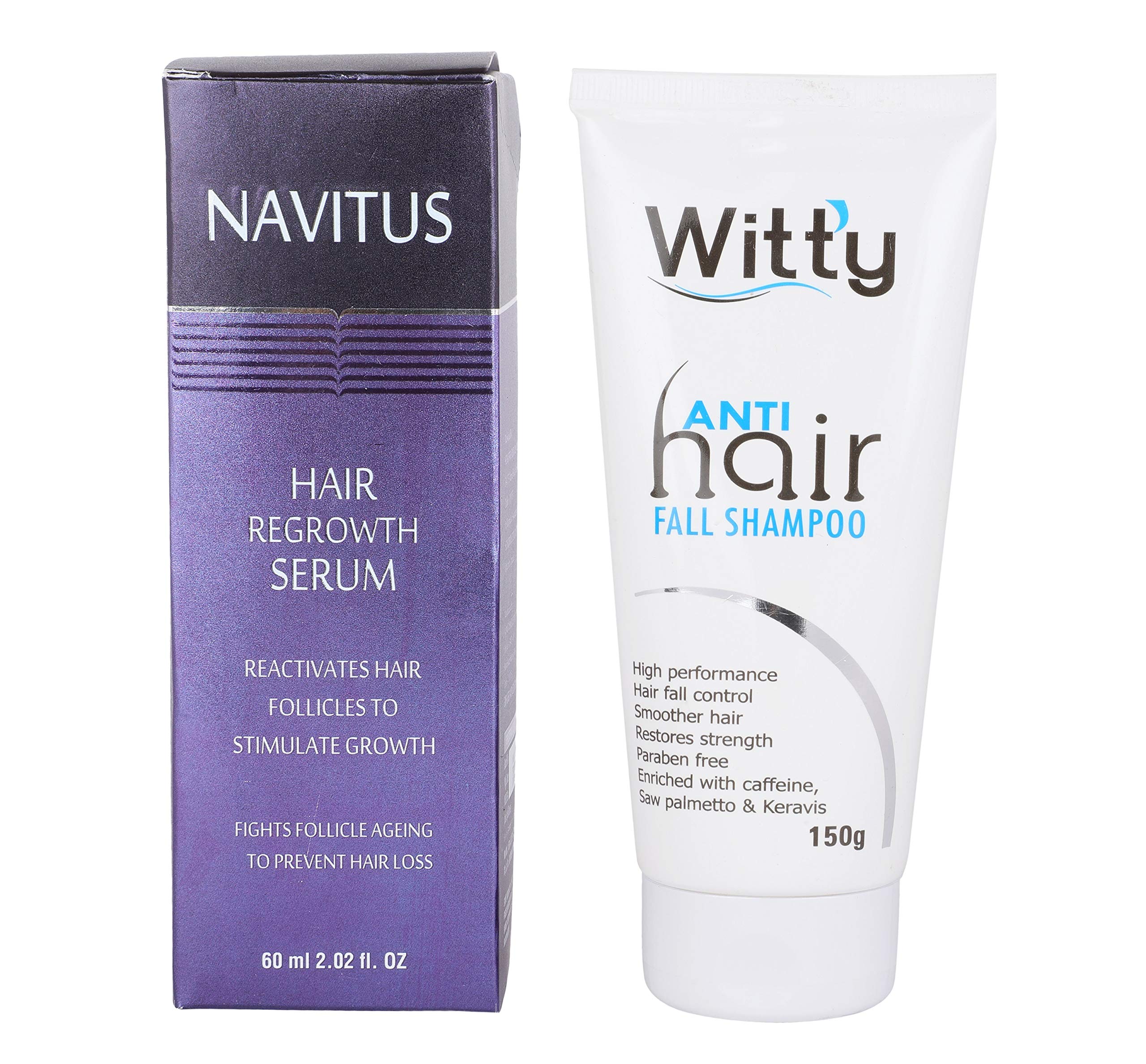 Hair treatment kit - anti hair fall (shampoo+serum)