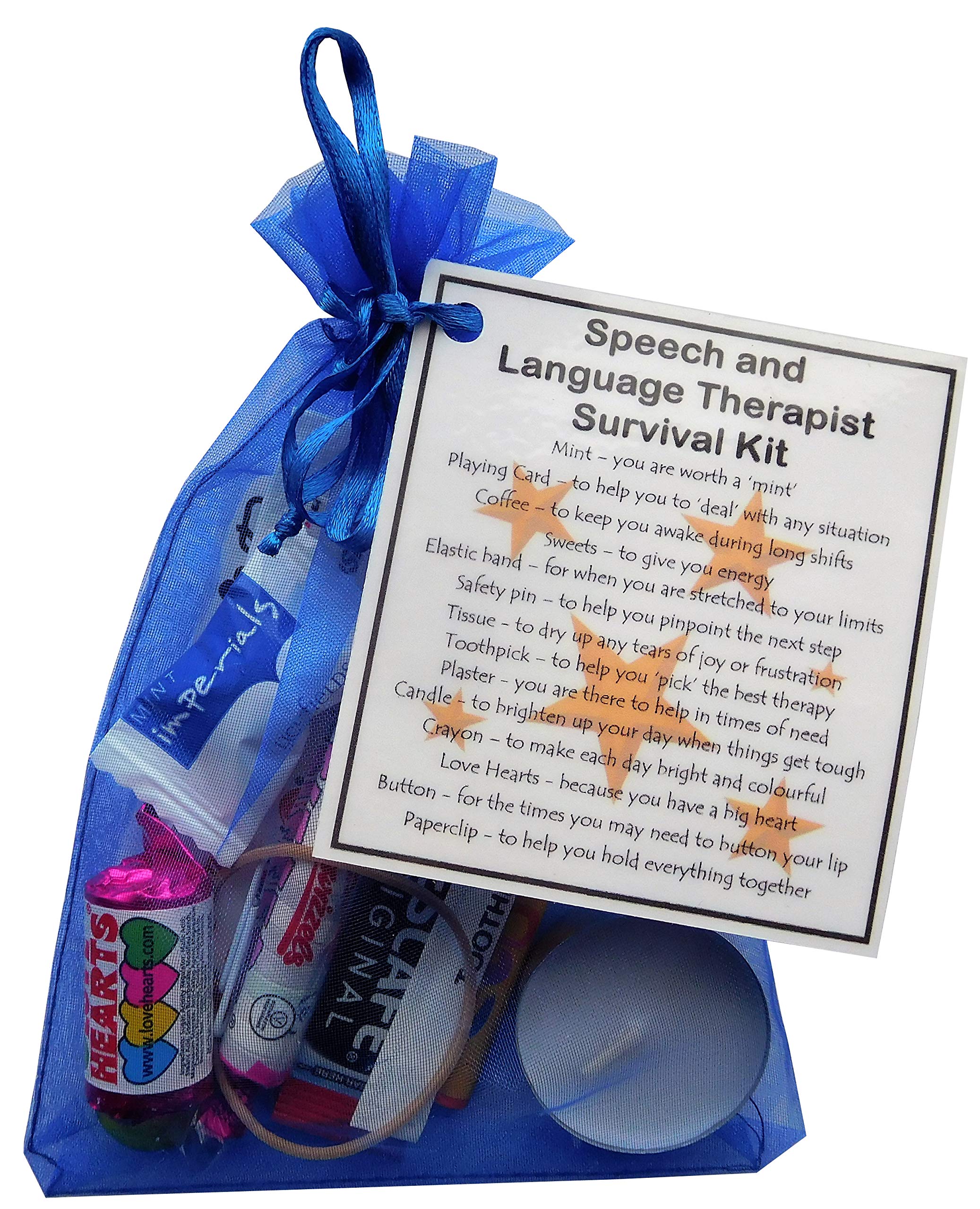 Speech and Language Therapist Survival Kit Gift - Novelty Work Secret Santa