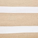 Amazon Basics Double Hammock with 9-Foot Space Saving Steel Stand and Carrying Case, Beige Stripe with Lace, 450 lb Capacity