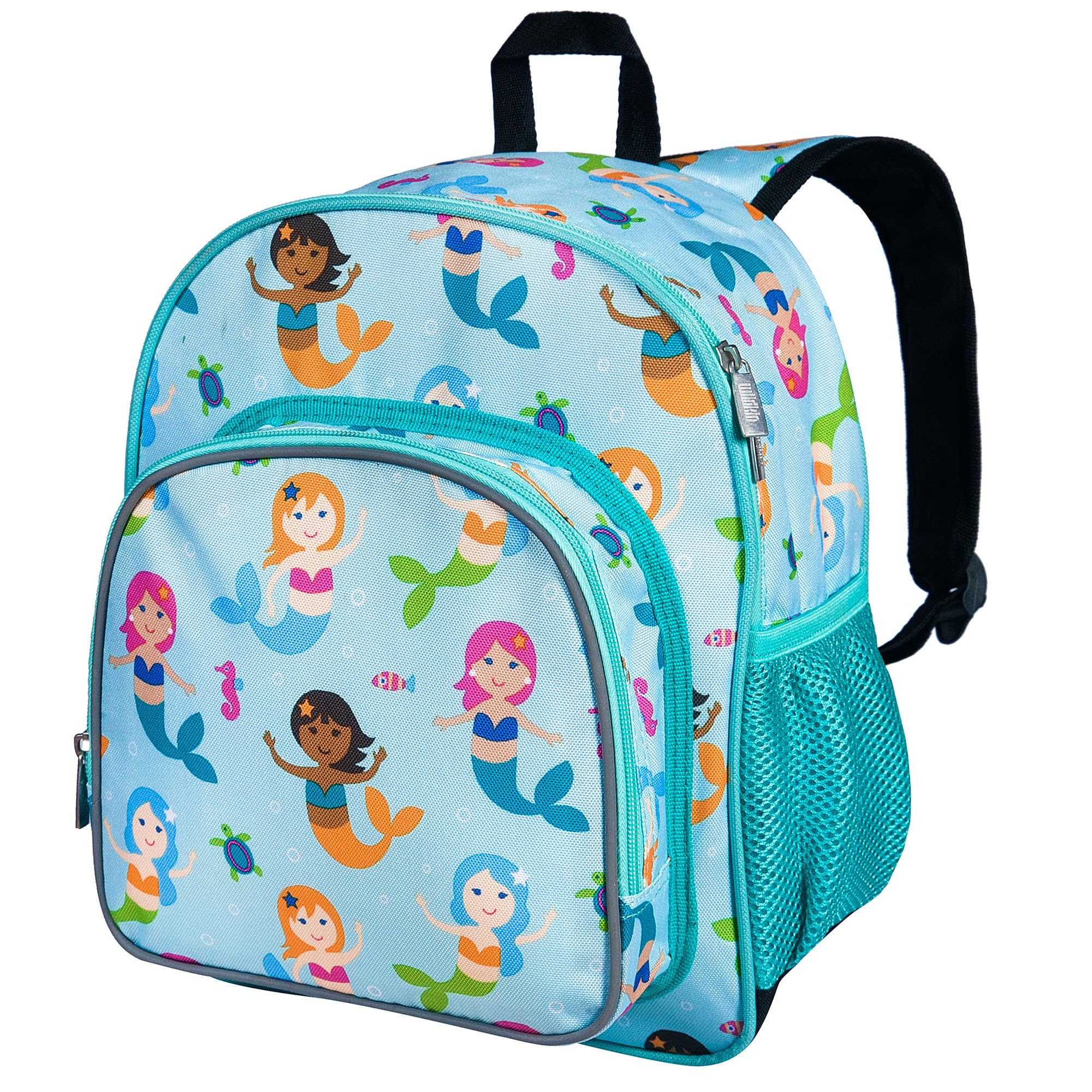 Wildkin 12-inch Kids Backpack β Padded, Adjustable, Ideal for Daycare & Travel, Mermaids, 12 Inch