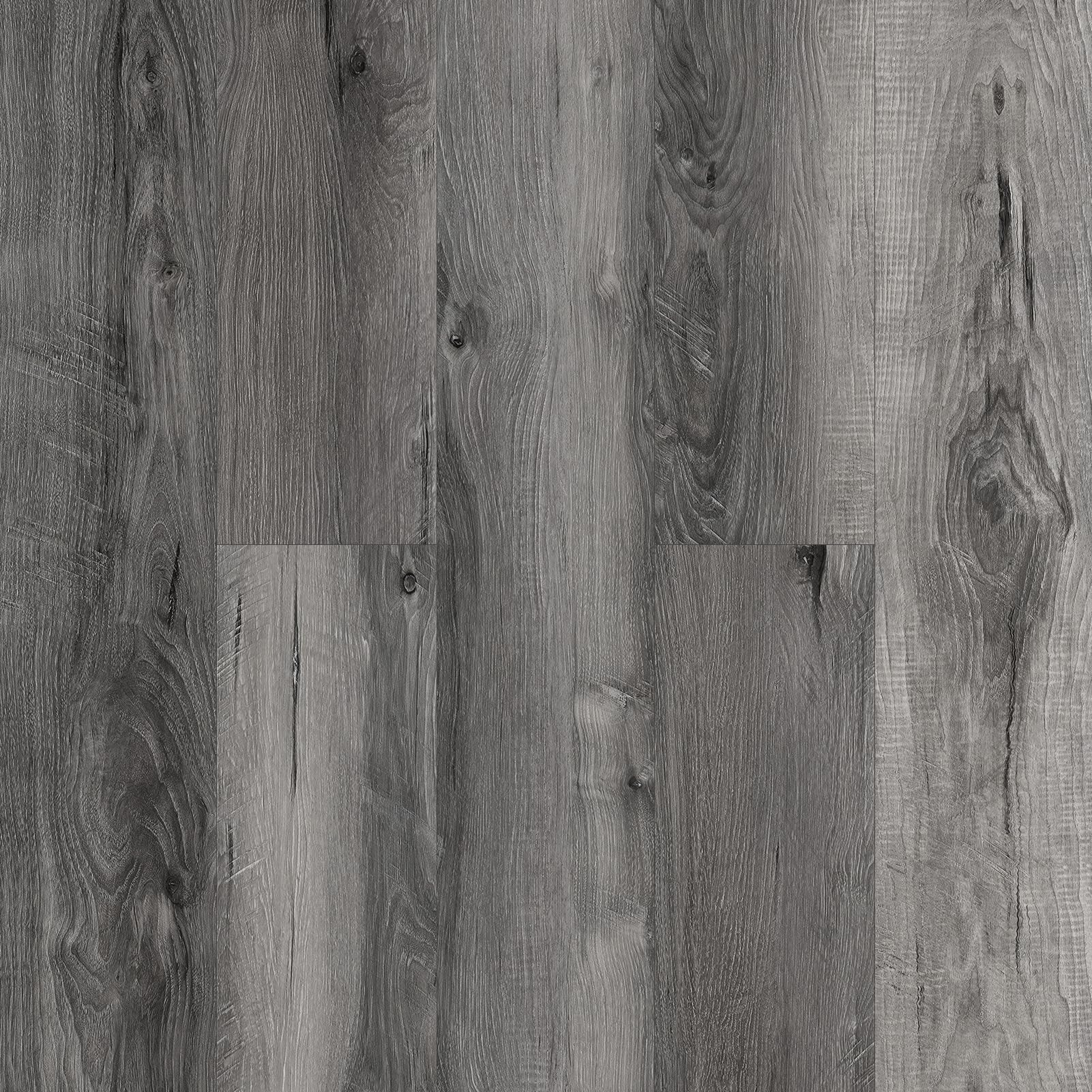 Pavimento laminato autoadesivo effetto legno Pavimento in vinile per cucina, soggiorno, bagno 2,0 mm (2,51 m², Grigios)