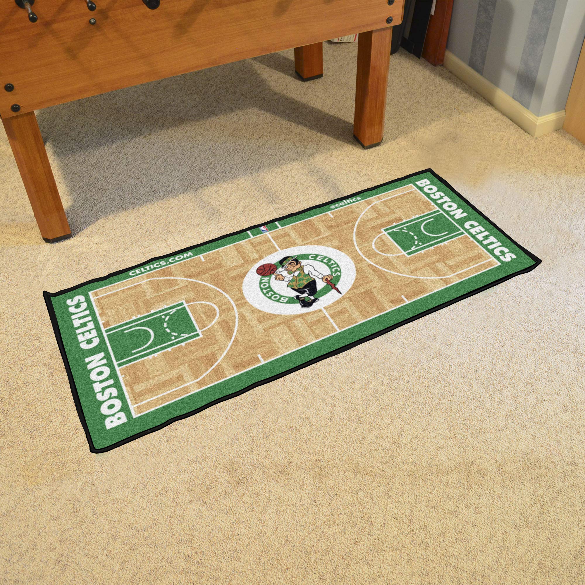 Fanmats 9480 NBA Boston Celtics Court Nylon Court Runner