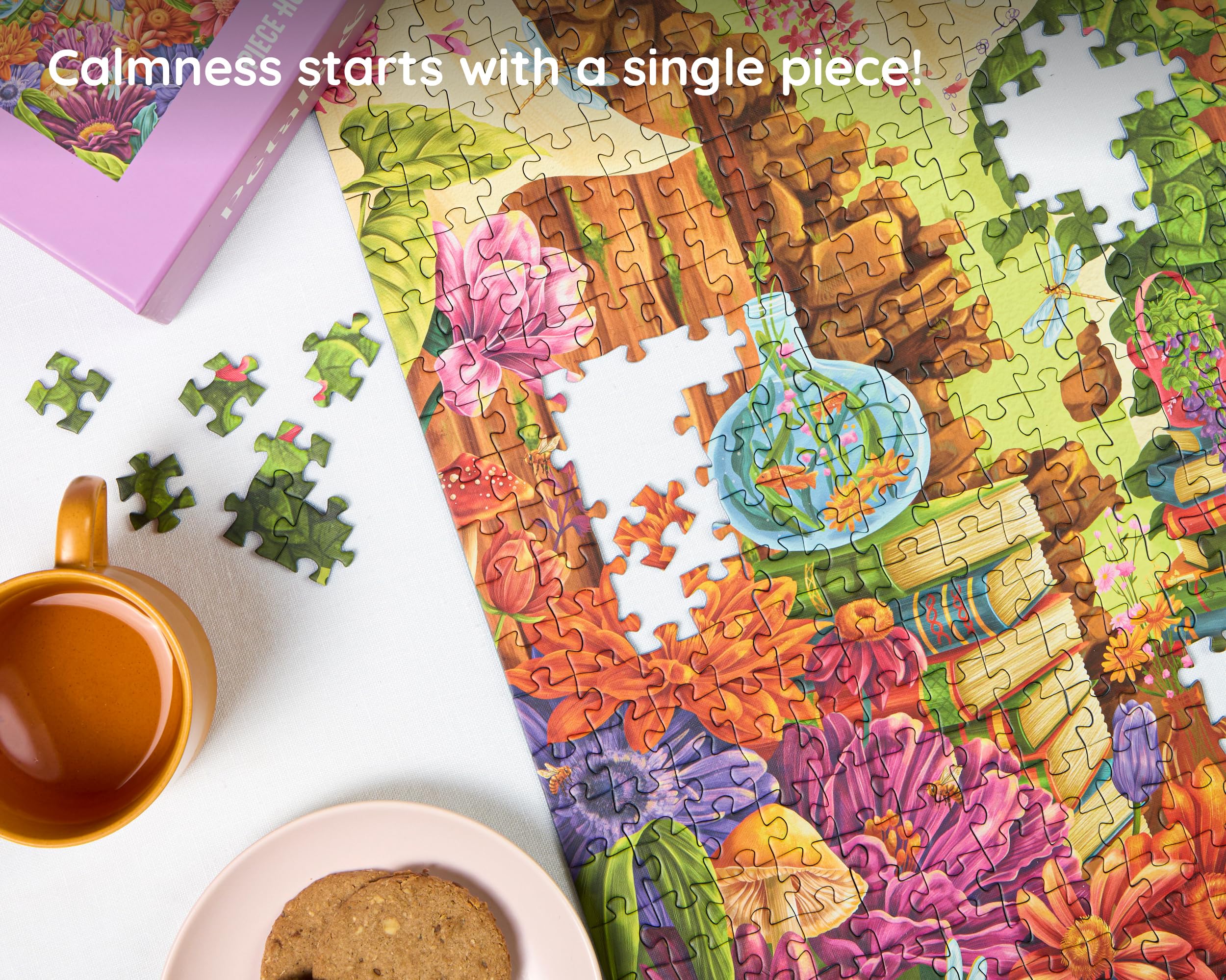 PieceHouse Jigsaw Puzzle for Adults 1000 Pieces - Image 3
