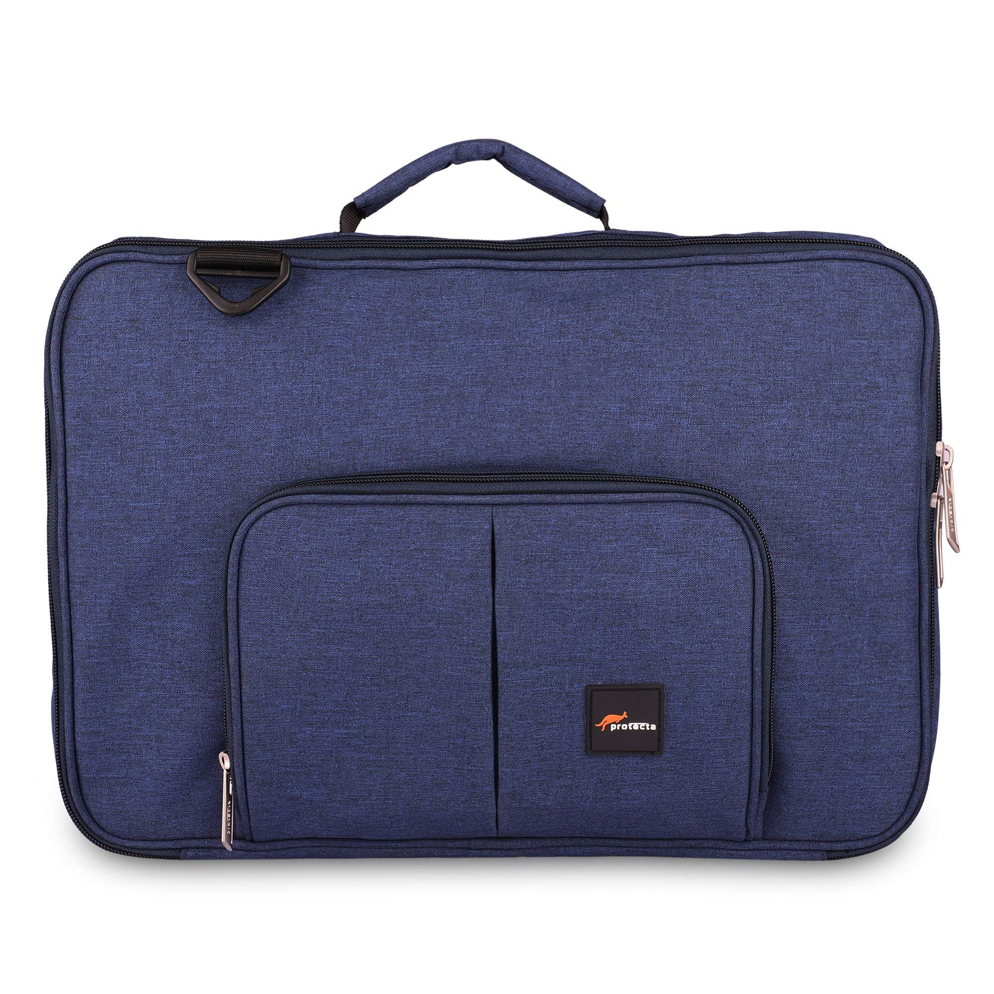 Protecta Mastermind Slim Profile Laptop Briefcase Bag with Organiser - Designed for Laptops Up to 11.6 Inch. - Blue (B08NC96265) Amazon Price History, Amazon Price Tracker