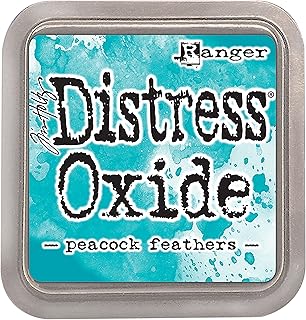 Ranger Ink Pad Peacock Fthrs THoltz Distress Oxides