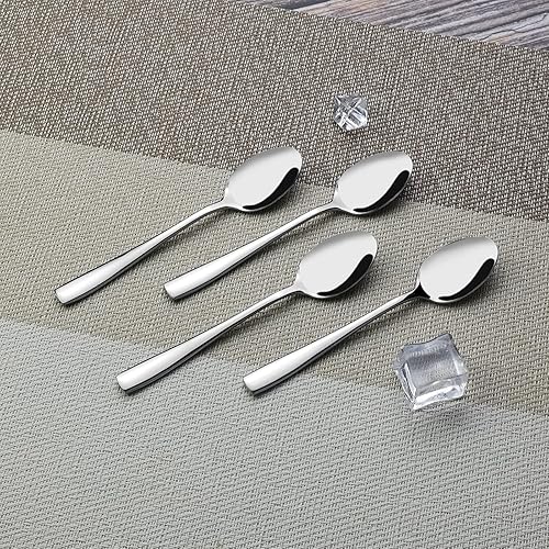 Miniatura 5 de Kekow Mini cucharas de café de 12 piezas/cuchara de expreso, 5.04 pulgadas