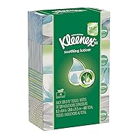 Vista 1 de Kleenex Pañuelos faciales con loción, 120 unidades, paquete de 4