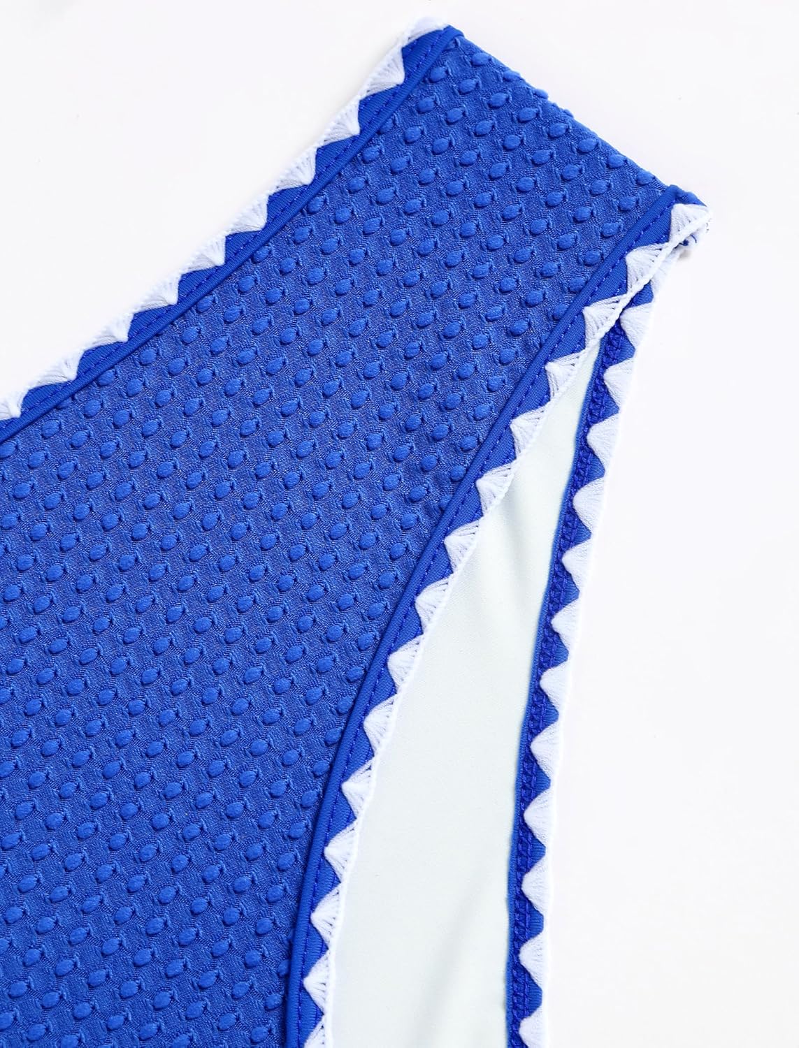 SOXE XL ...ZAFUL Women's High Cut Bandeau Bikini Set Strapless Solid Color 2 Pieces Bathing Suit Swimsuit