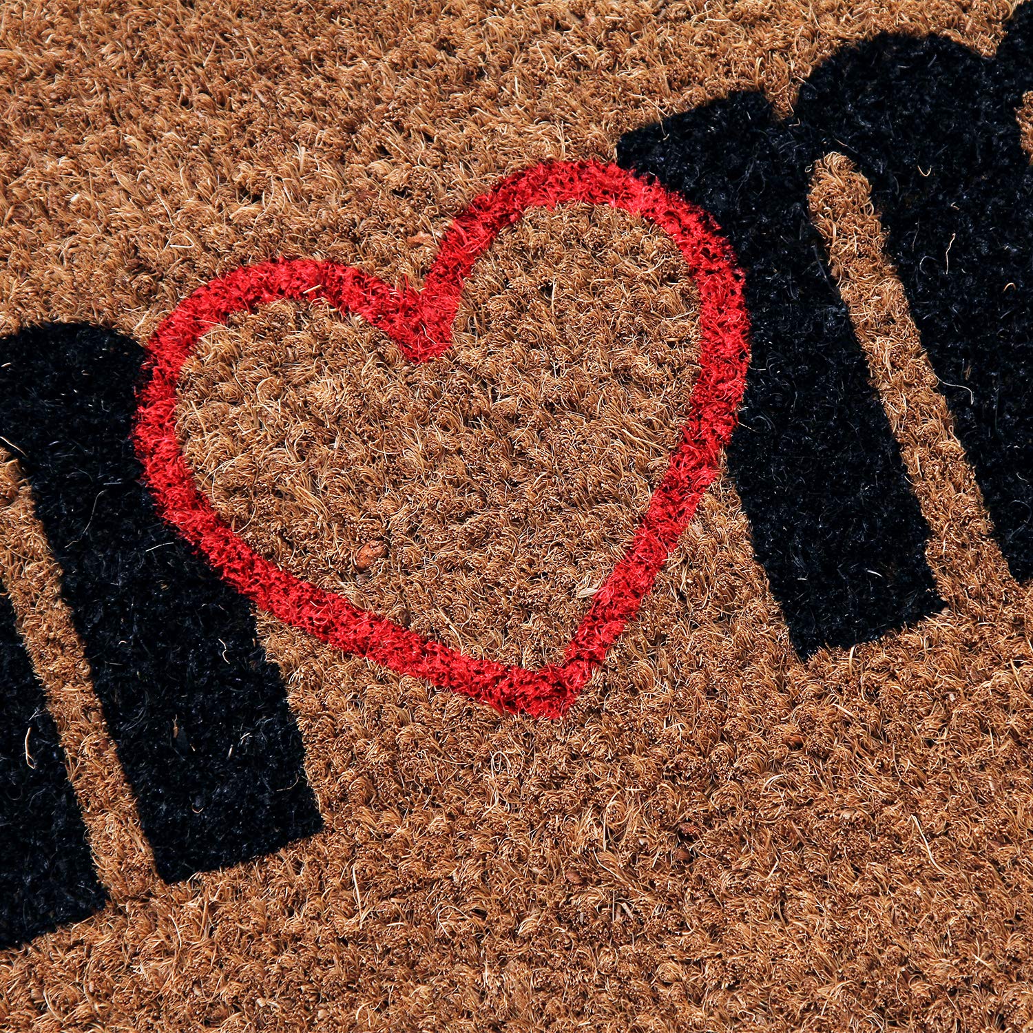 Coco&Coir Everything in a nutshell Vendor_Love Home Felpudo, marrón, 45 cm x 75 cm