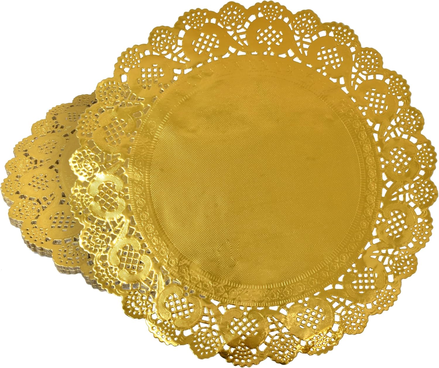 Gift Boutique 250 Gold Doilies Round Paper Place Mats 14