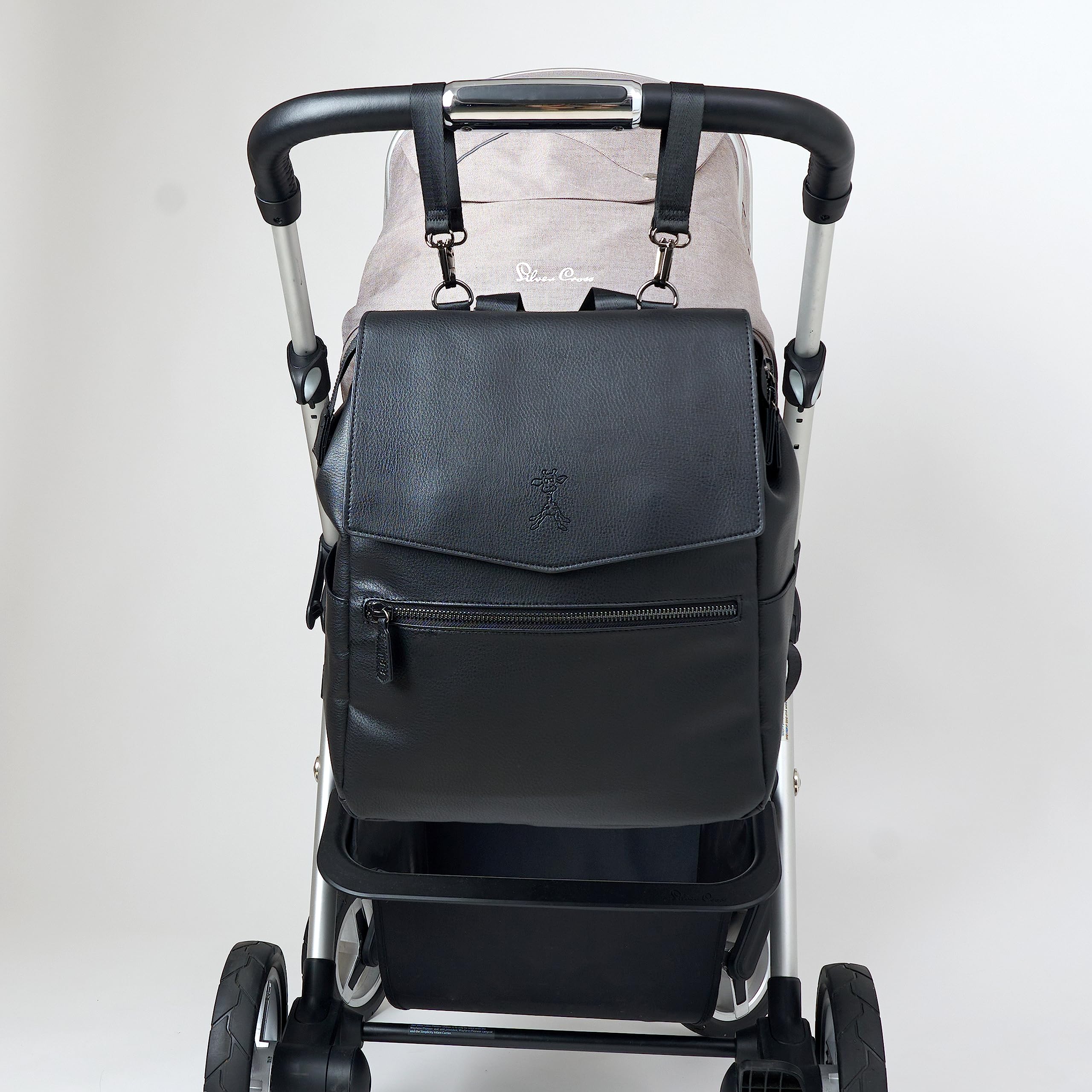 GIGIL Luxe Changing Backpack - Vegan Leather Unisex Diaper
