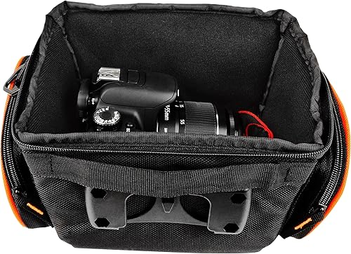 Miniatura 9 de Ibera Bike Handlebar Bag for Camera Equipment, Clip-on Quick Release Bicycle Bag with Rain Cover and Map
