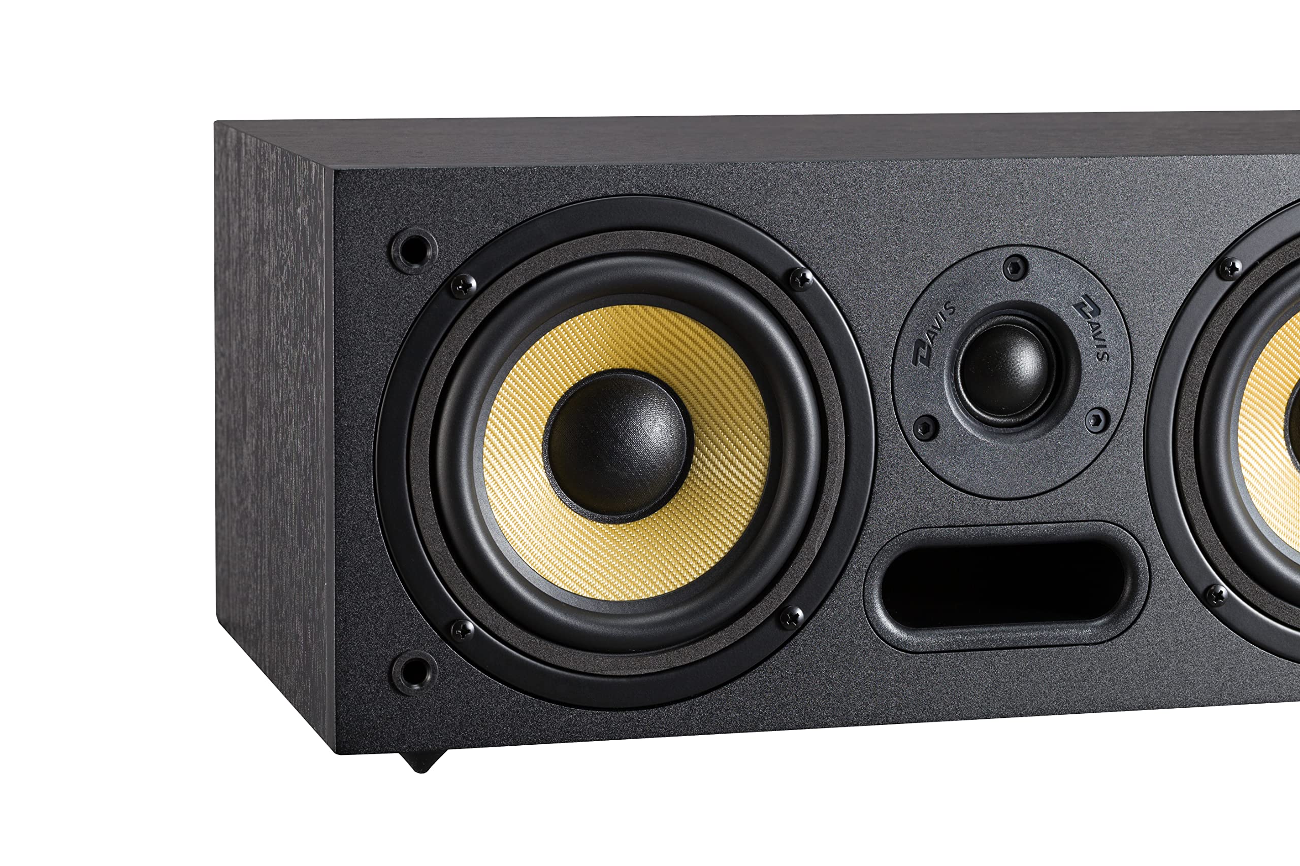 Davis Acoustics Ariane C Noir (Black) - Centrale 2 Voies/3 Haut-parleurs