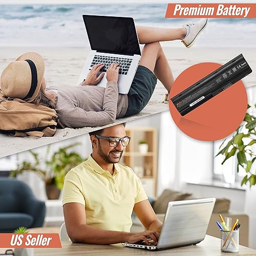 Miniatura 4 de GHU Batería nueva 58 WH MU06 593553-001 593554-001 compatible con HP Pavilion G4 DM4 M4 G6 G7 G42 G56 G62 G72 593562-001 584037-001 HSTNN-01 0W