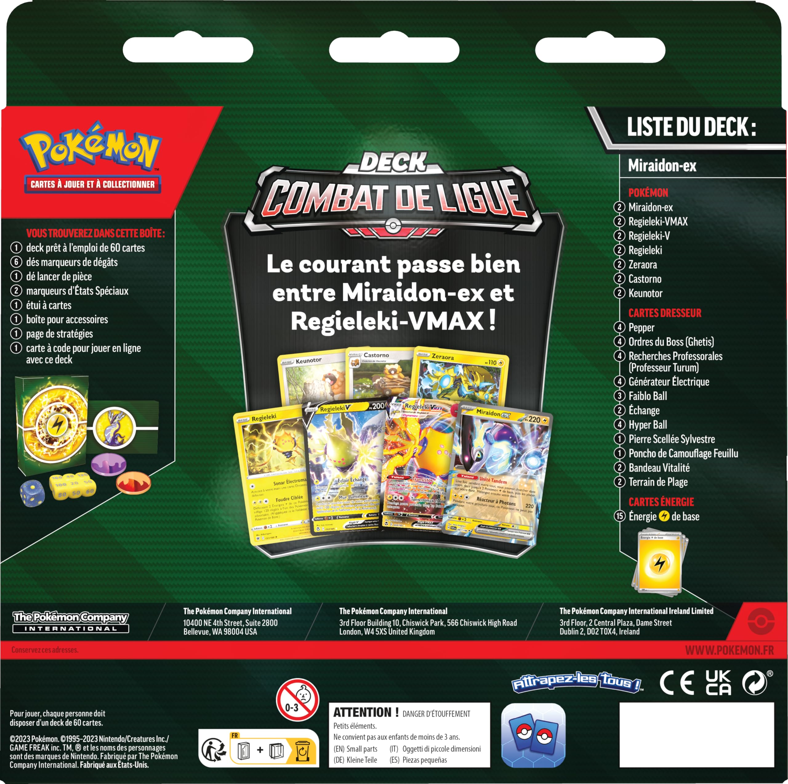 Pokémon JCC - Mazzo Di Combattimento Rivali Massimo, 60 Carte Pronte All'uso, Inclusi Segnalini E Moneta - 2